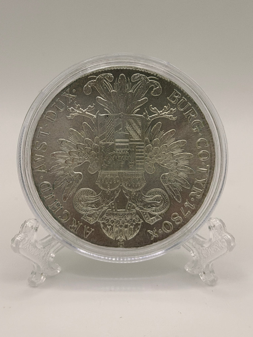1780 Austria 1 Thaler Maria Theresia Posthumous Coin
