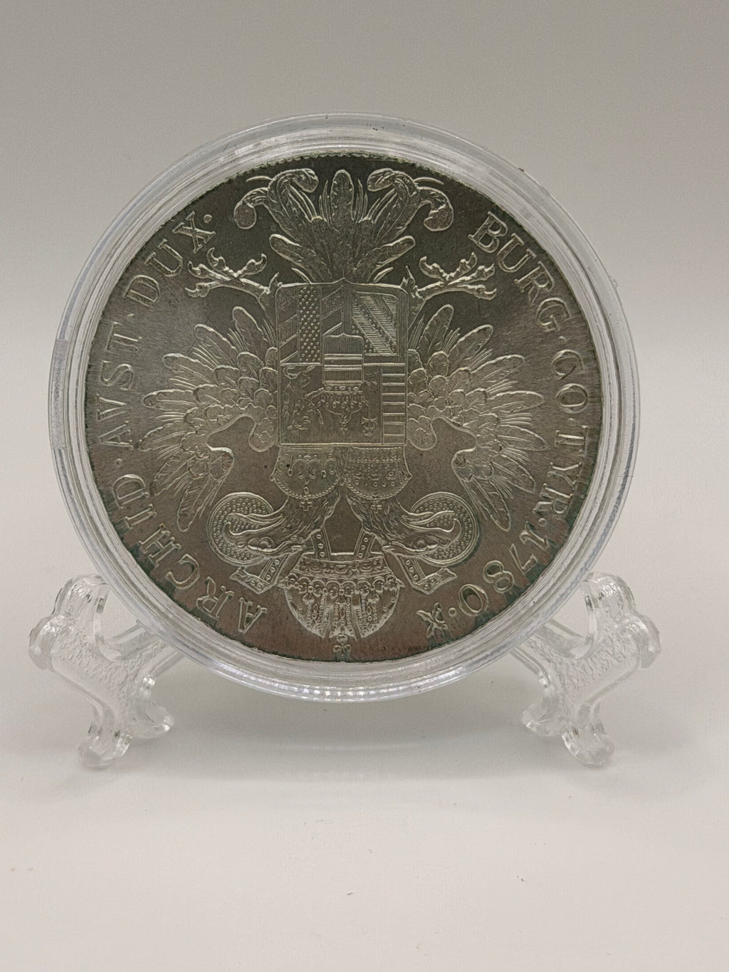 1780 Austria 1 Thaler Maria Theresia Posthumous Coin