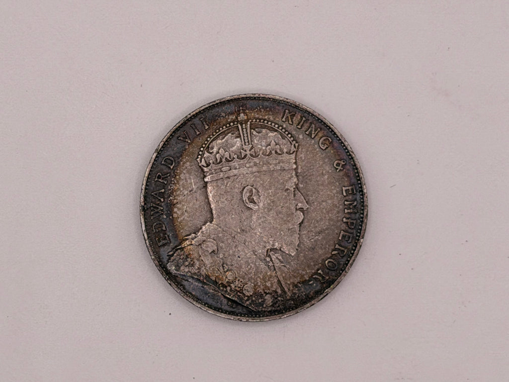 1907 Straits Settlement $1 Coin Edward VII