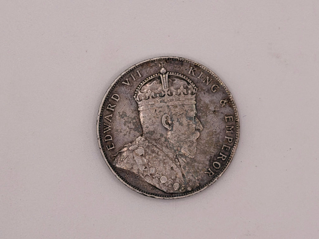 1907 Straits Settlement $1 Coin Edward VII