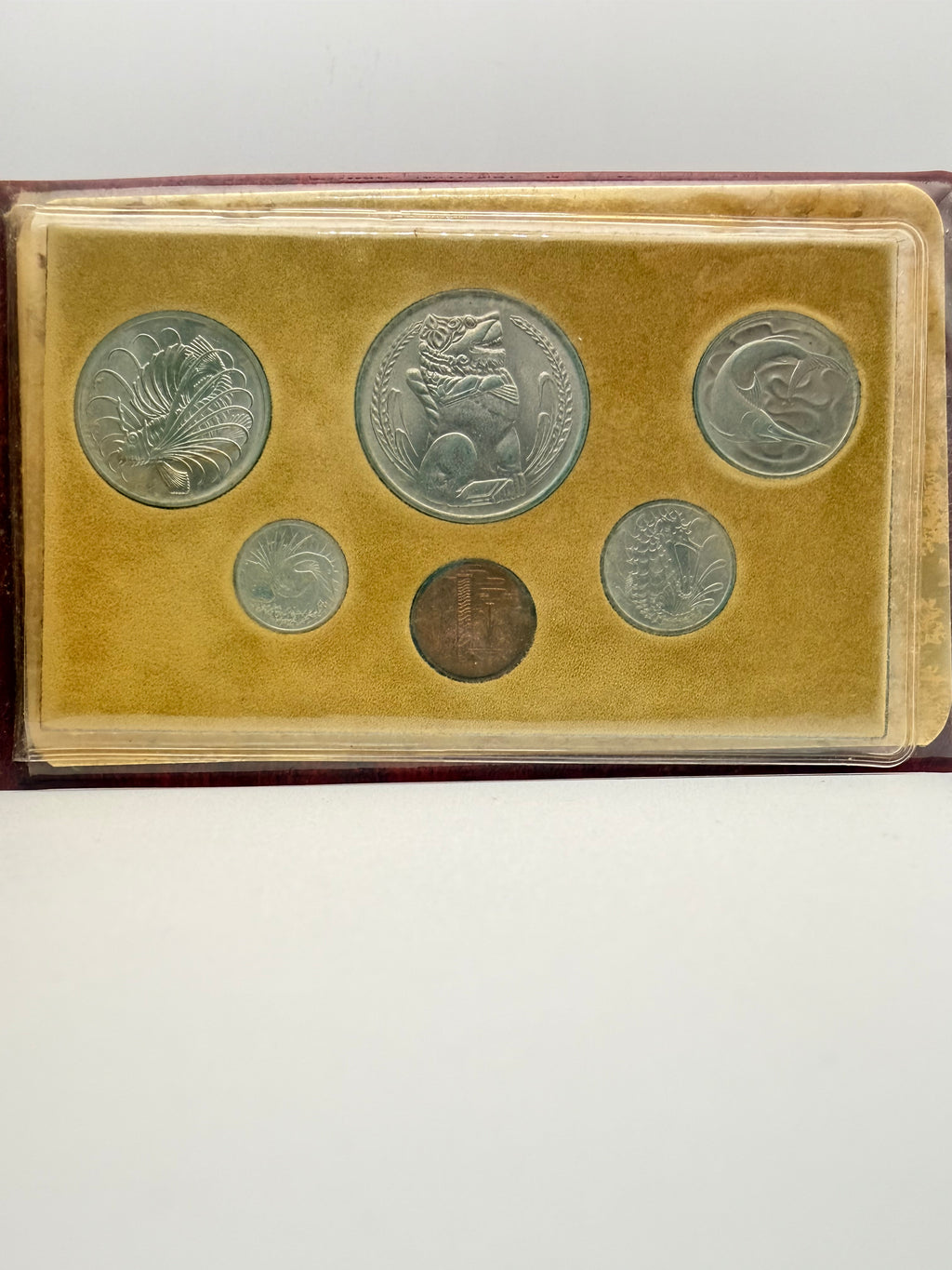 1976 Singapore Uncirculated Coin Set (Year of the Dragon)