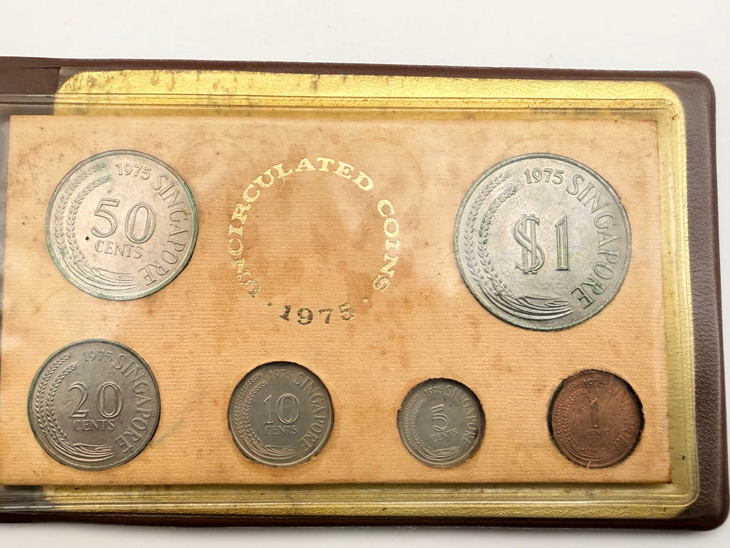 1975 Singapore Uncirculated Coin Set (Year of the Rabbit)