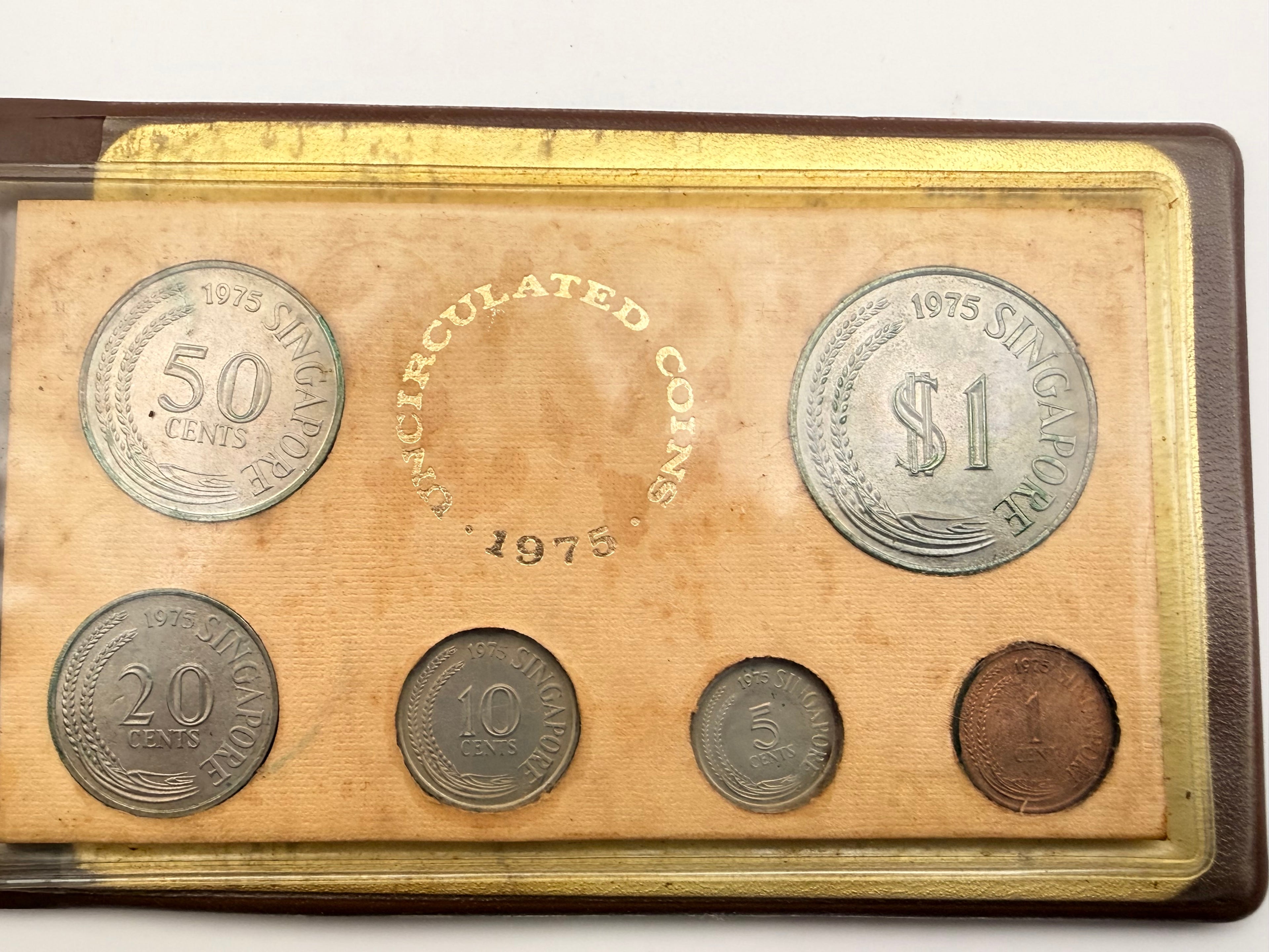 1975 Singapore Uncirculated Coin Set (Year of the Rabbit)