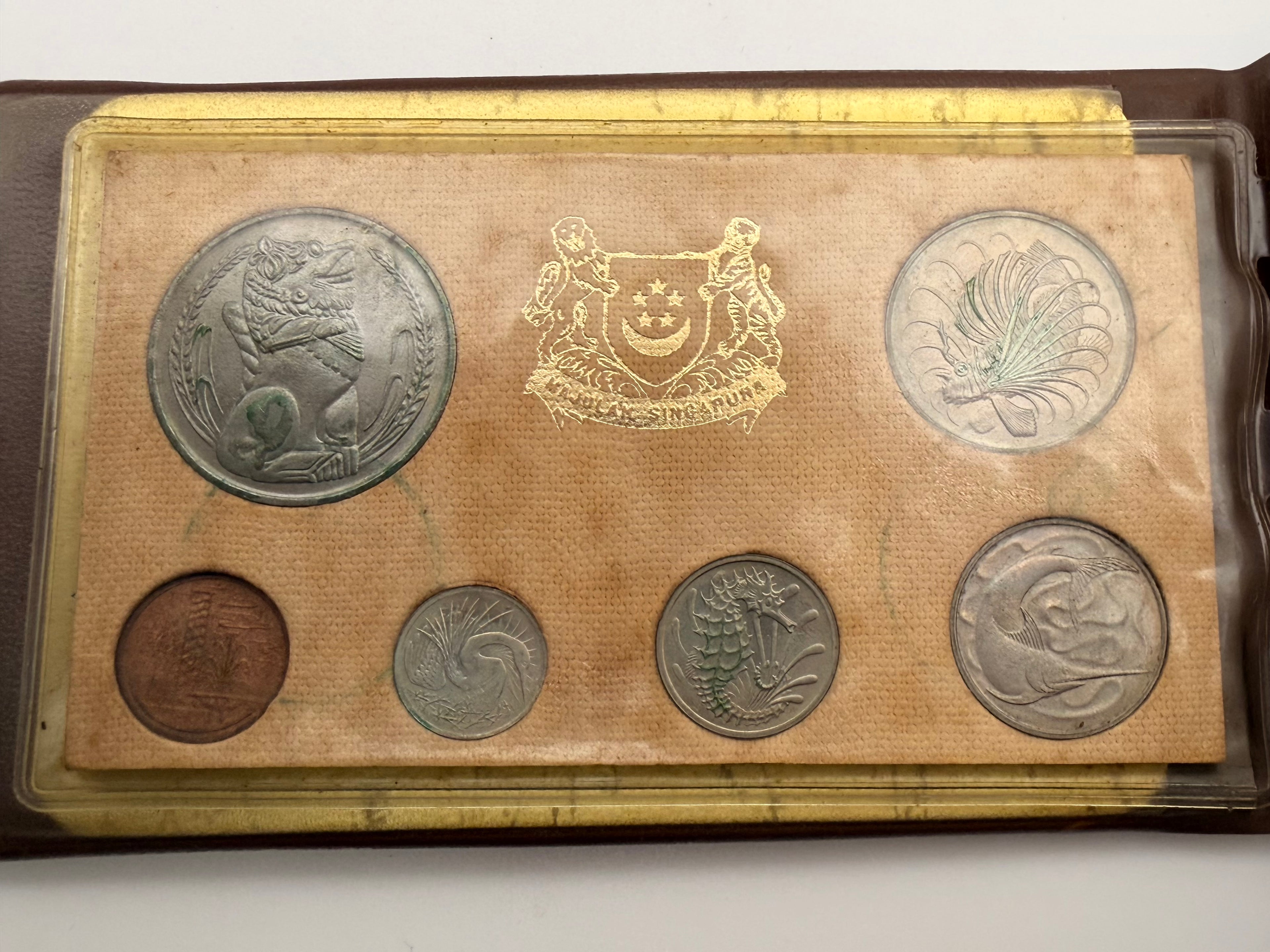 1975 Singapore Uncirculated Coin Set (Year of the Rabbit)