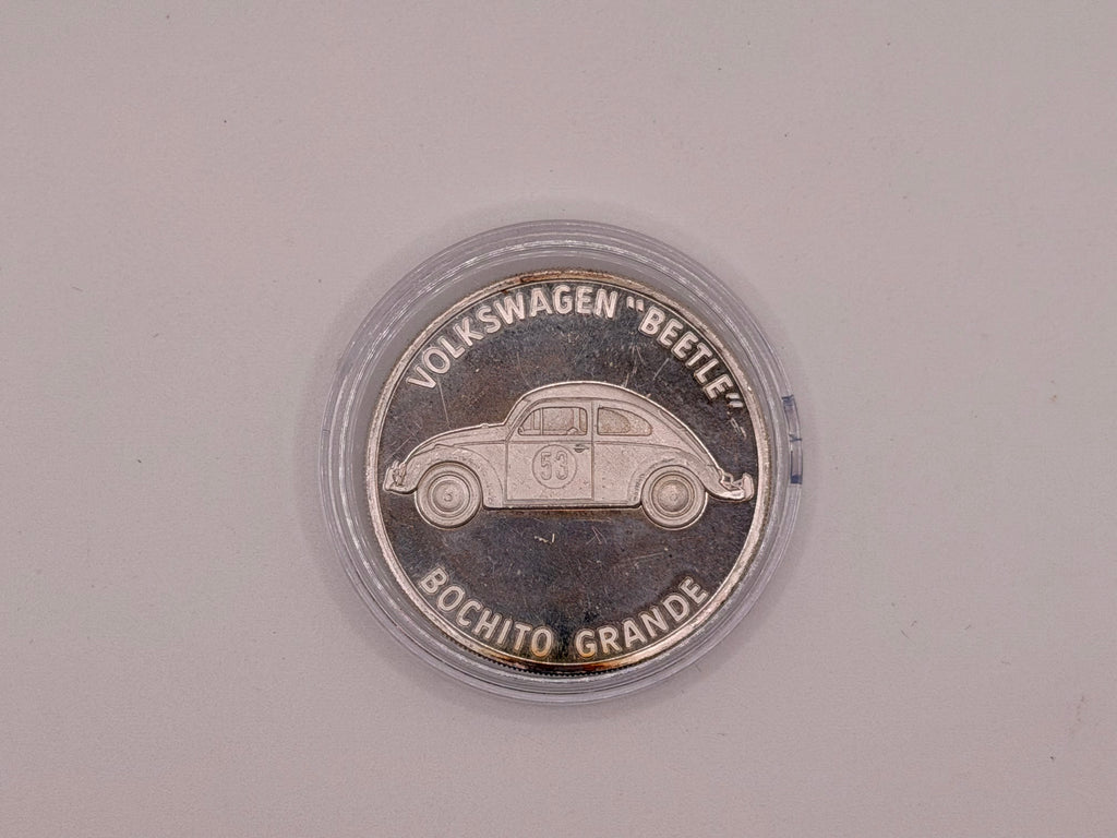 US Volkswagen VW Beetle 1 Oz Silver Proof Coin