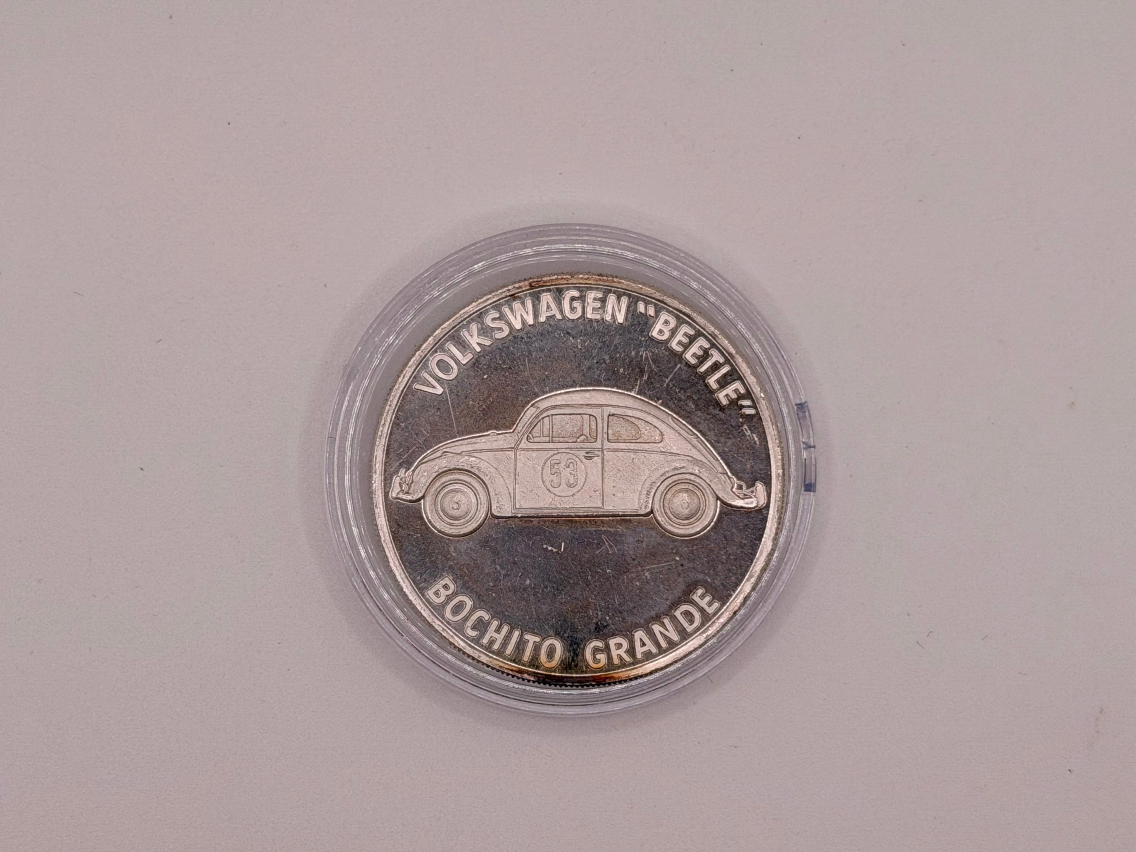 US Volkswagen VW Beetle 1 Oz Silver Proof Coin