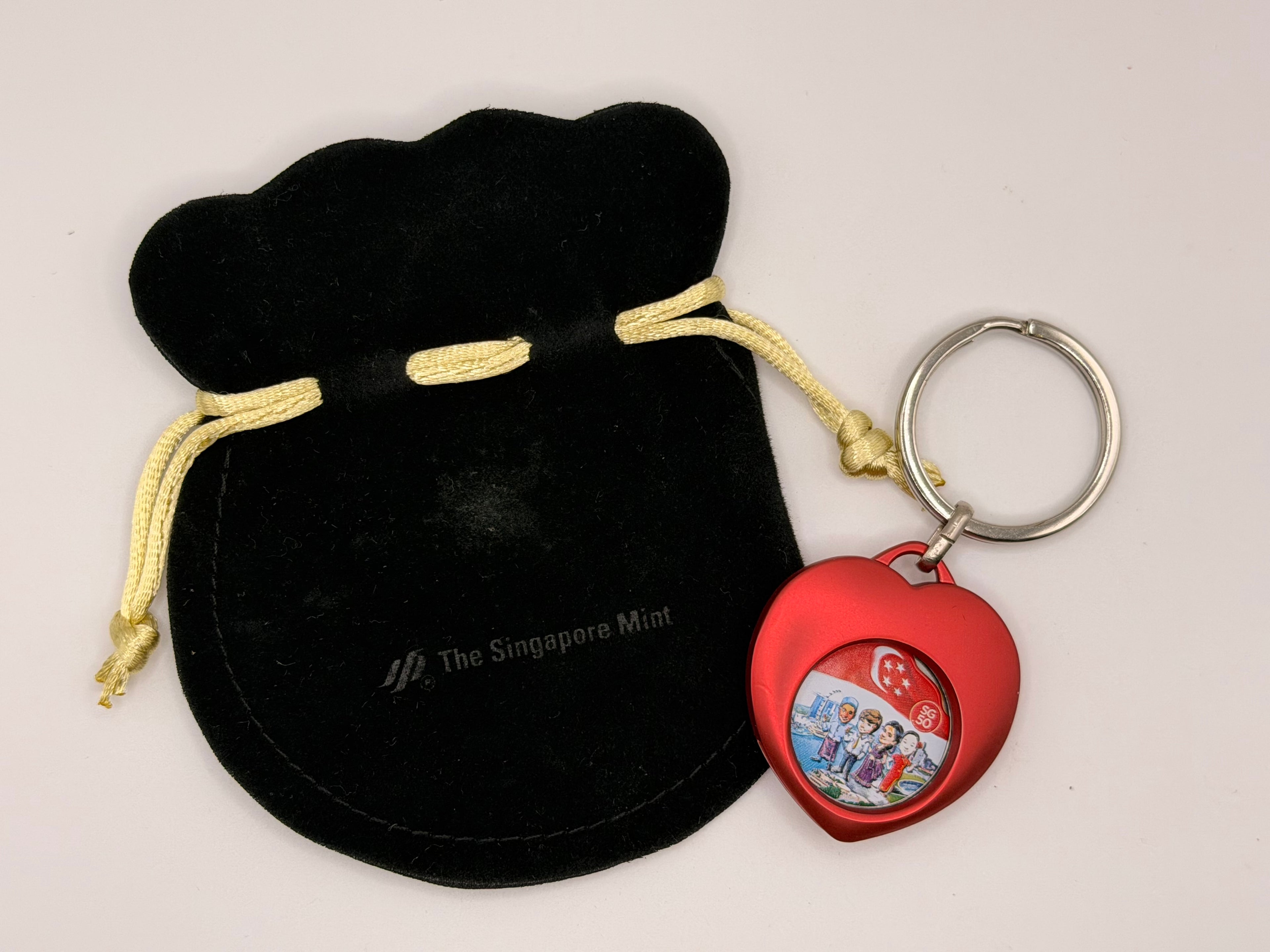 Singapore Mint SG50 Keychain