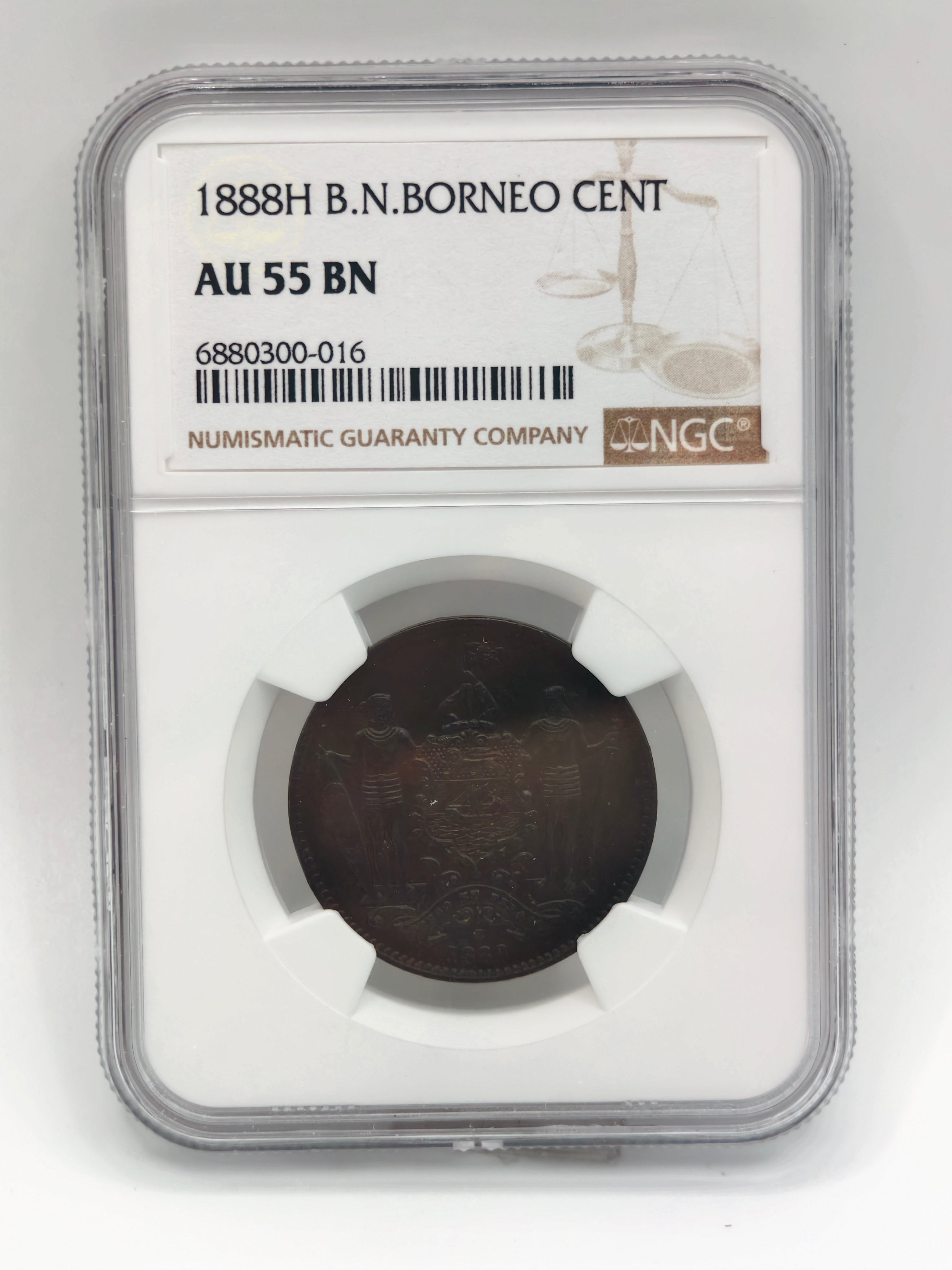 1888H - B.N.Borneo Cent AU 55 BN