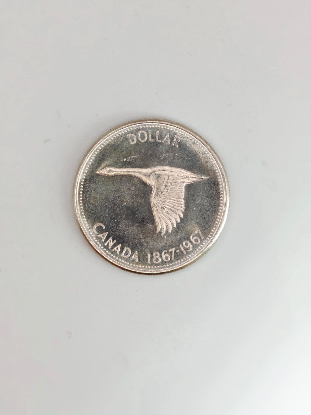 1867 - 1967 - Canada $1 Silver Coin