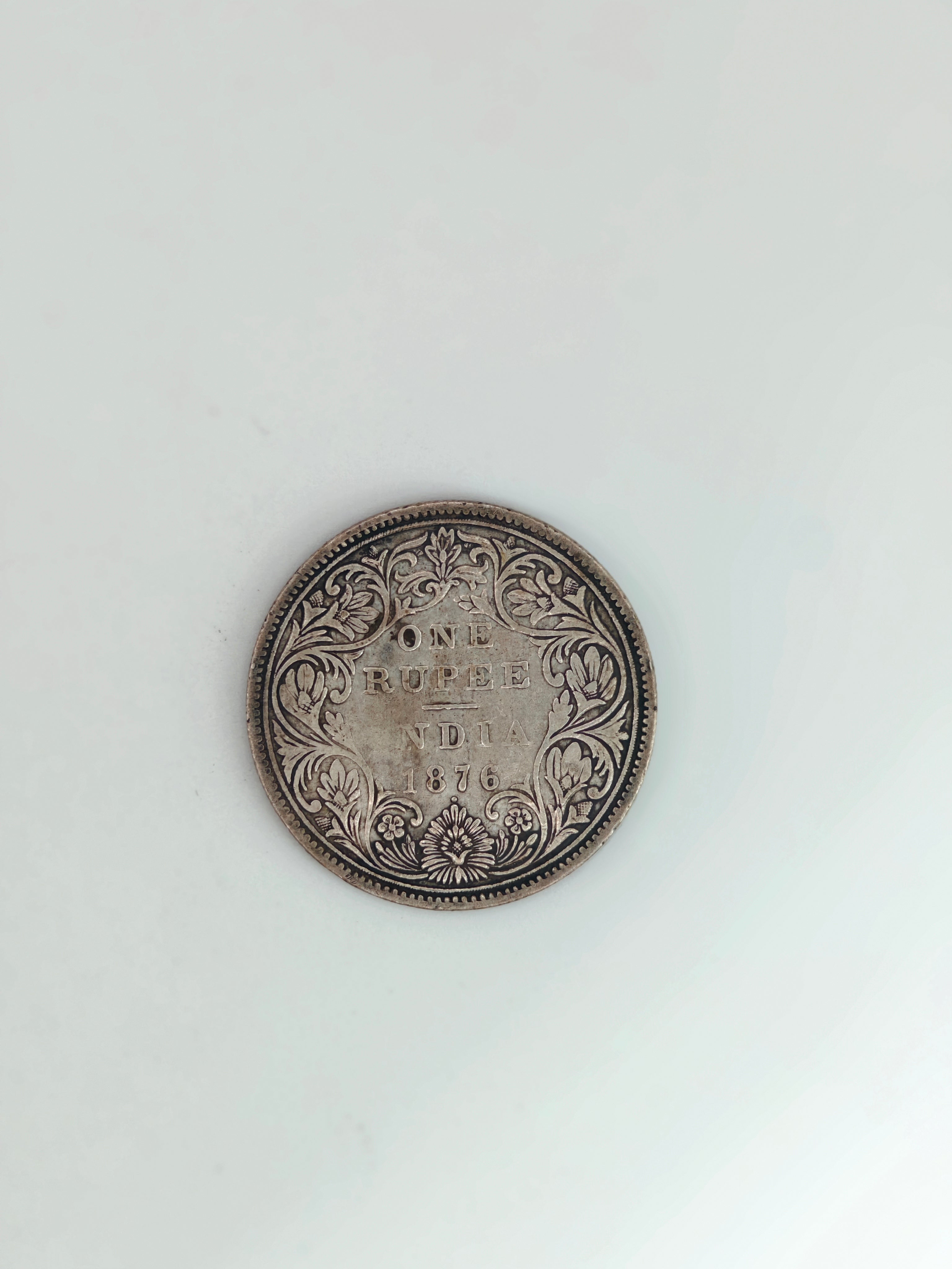 1877 - 1901 - India 1 Rupee Queen Victoria Coin
