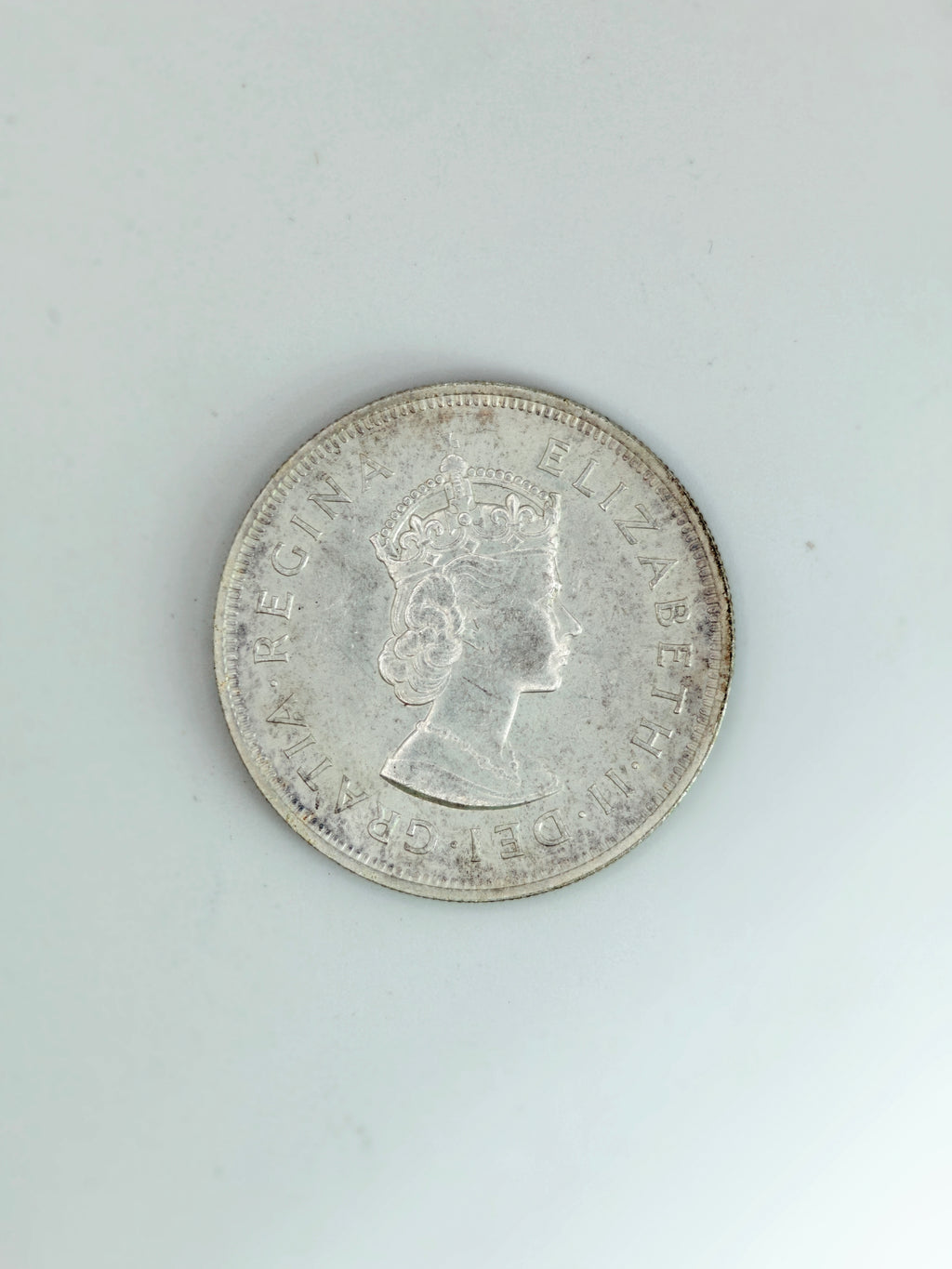 1959年 - 英国1克朗伊丽莎白二世350周年纪念币