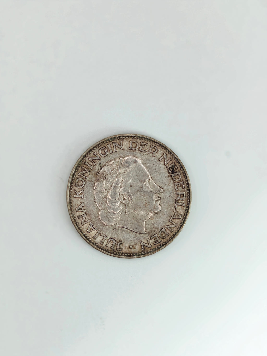 1960年 - 荷兰2.5荷兰盾朱莉安娜银币