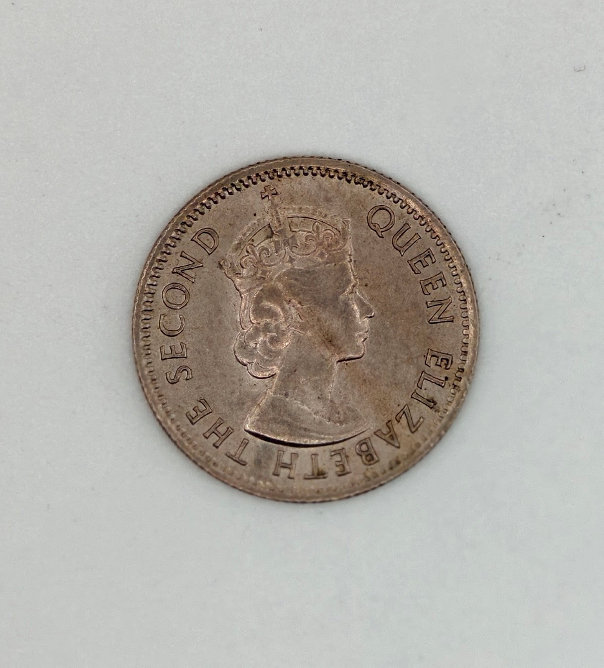 1953 - 1961 - 马来亚和英属婆罗洲 5c 银币