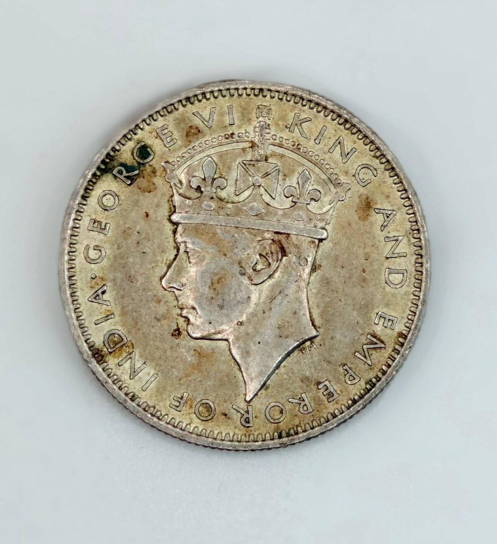 1939 - Malaya 20c George VI Silver Coin