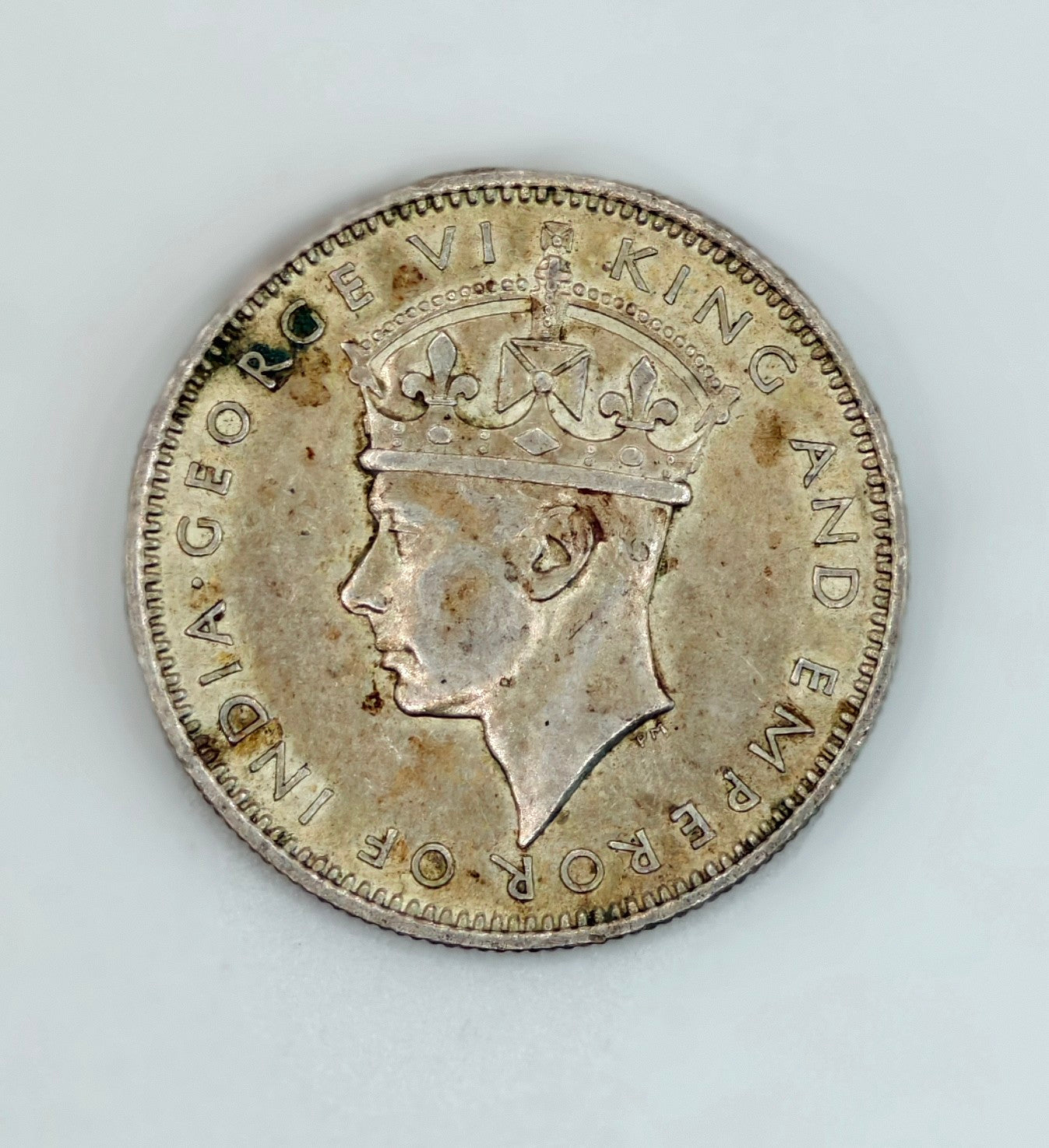 1939 - Malaya 20c George VI Silver Coin