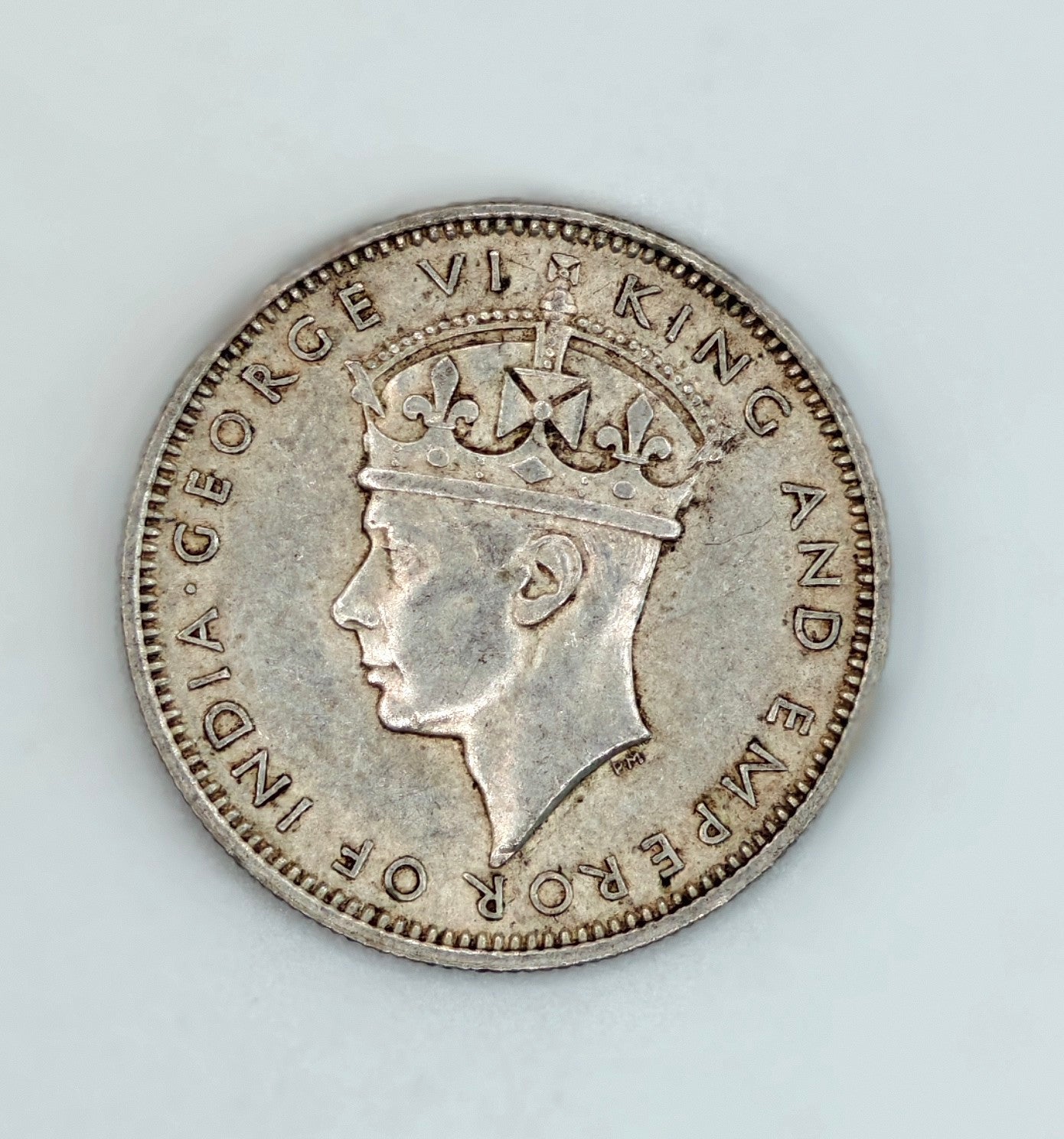 1939 - Malaya 20c George VI Silver Coin