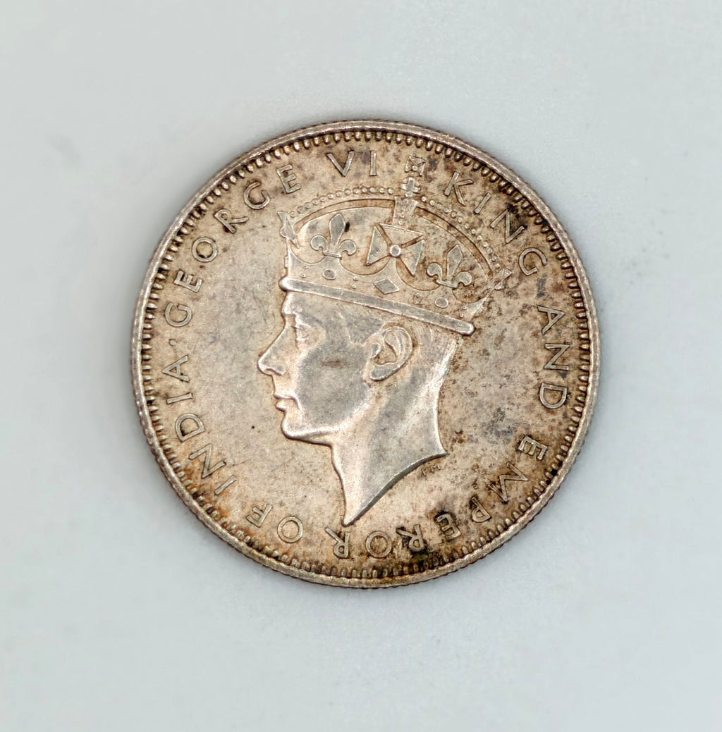 1939 - Malaya 20c George VI Silver Coin