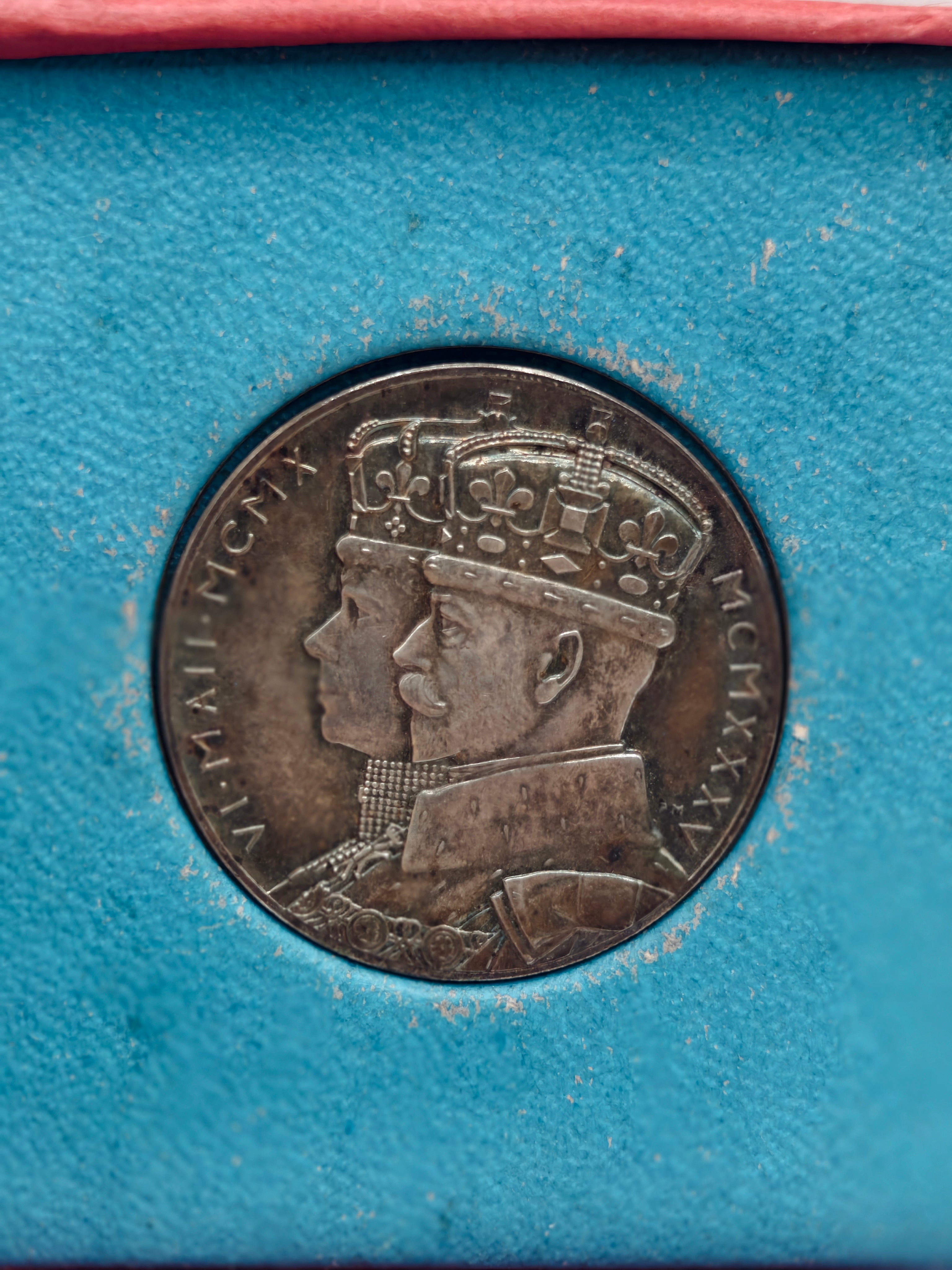 1935 - UK George V Silver Jubilee 25th Year Pure Sterling Coin