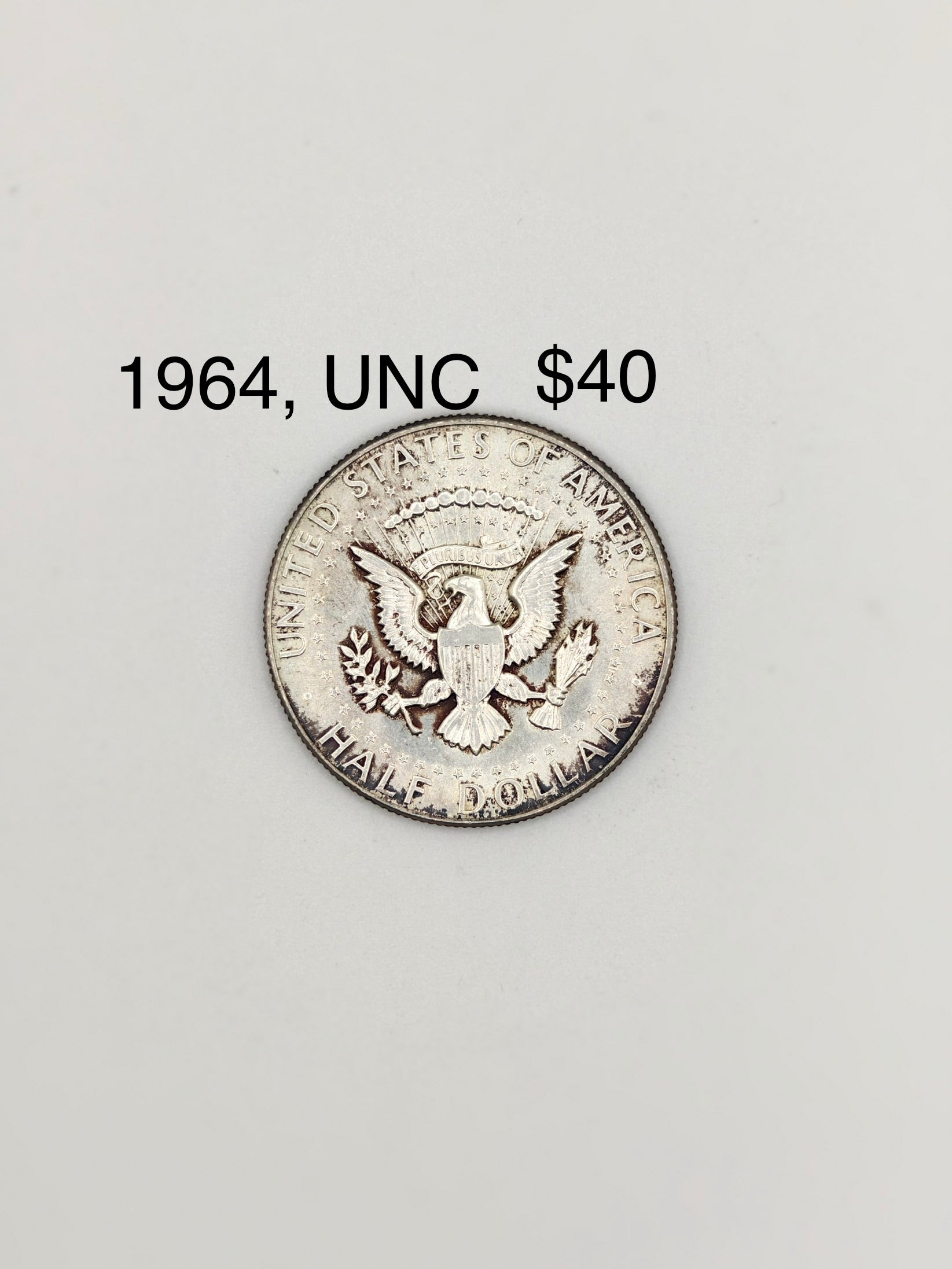 1965 - 1970 - US ½ Dollar "Kennedy Half Dollar" 40% Silver Coin