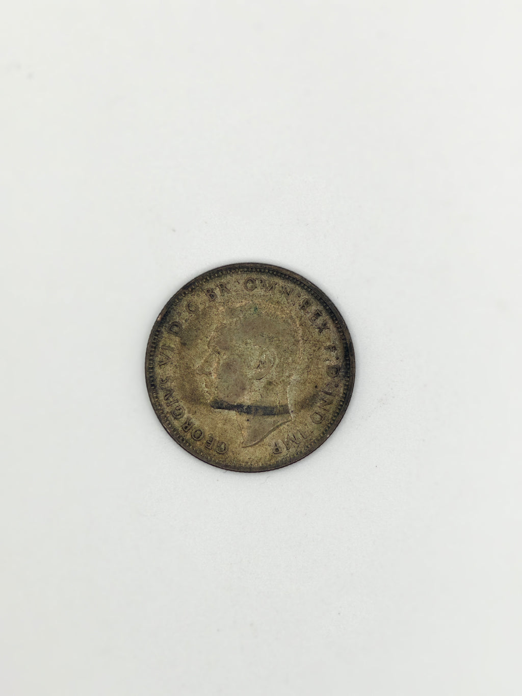 1946 - 1947 - Australia 1 Florin George VI Coin