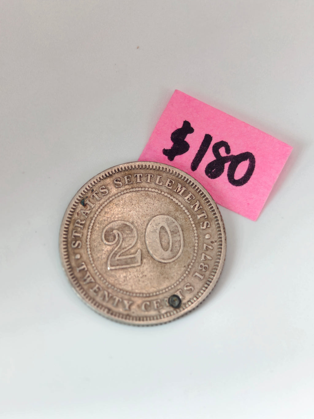 1871 - 1901 - Straits Settlement 20c