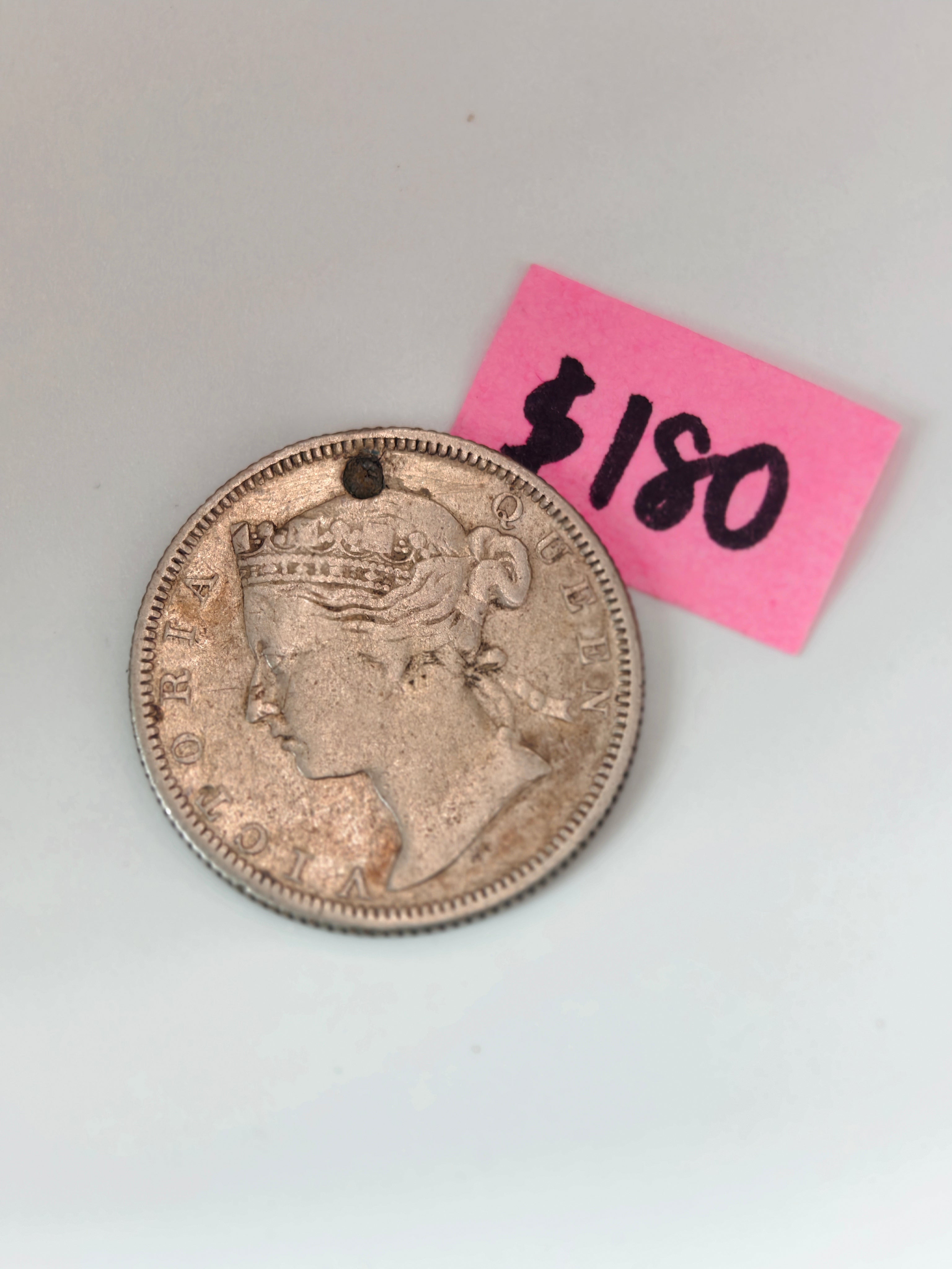 1871 - 1901 - Straits Settlement 20c