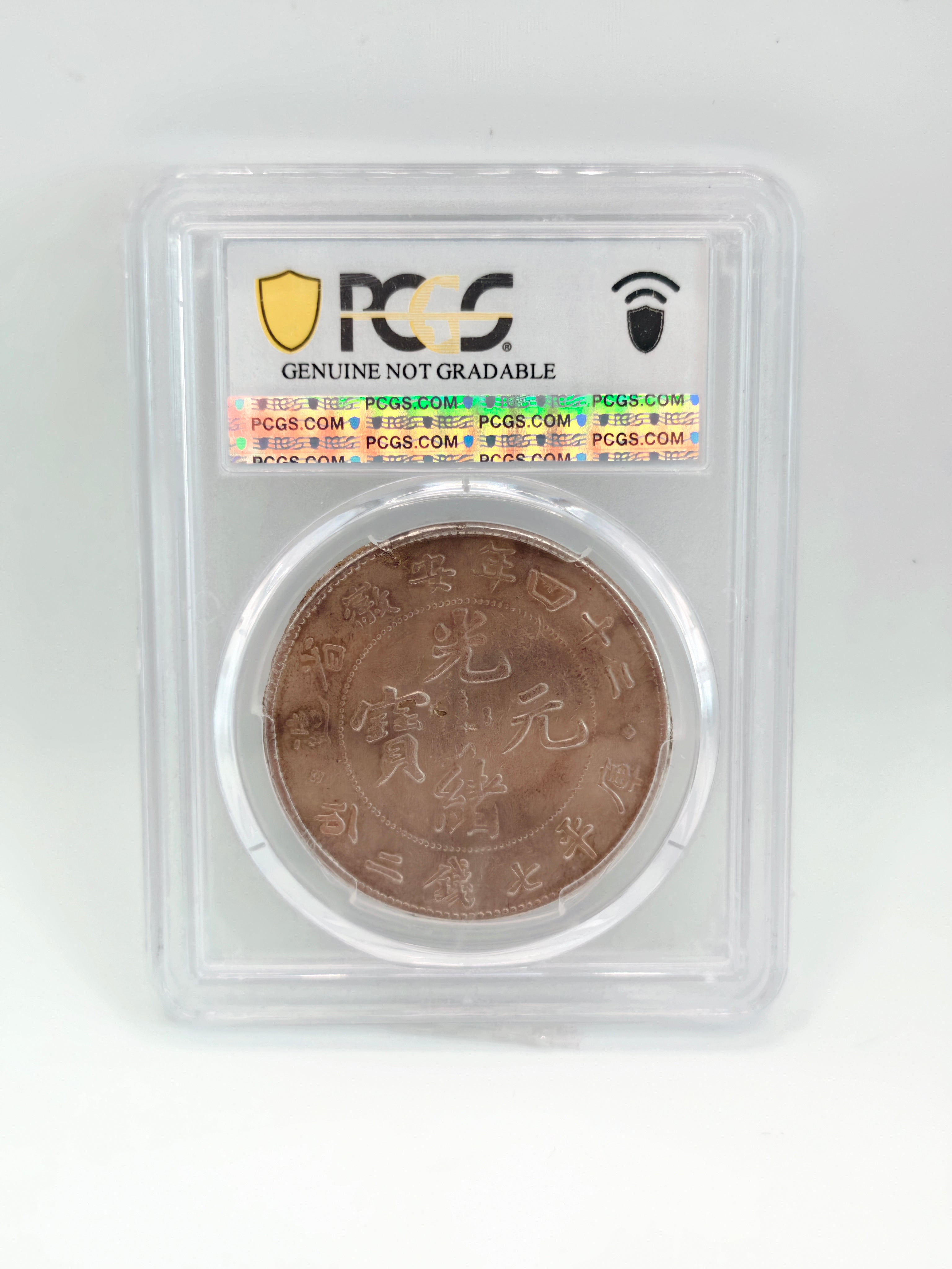 1898 - China Anhwei 二十四 $1 2 Mace & 2 Candareens