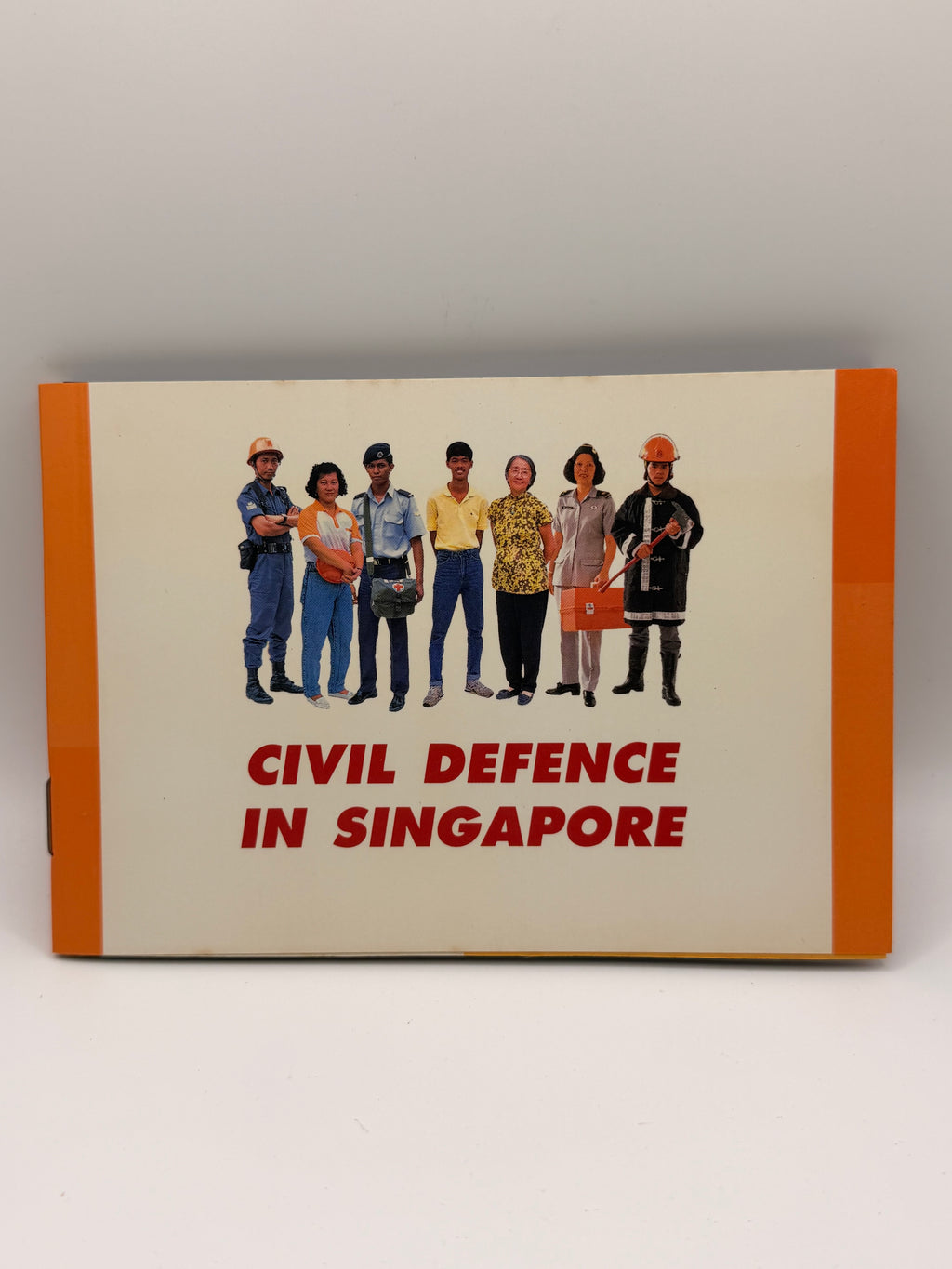 1991 Singapore Civl Defence $5 Copper-Nickel Coin