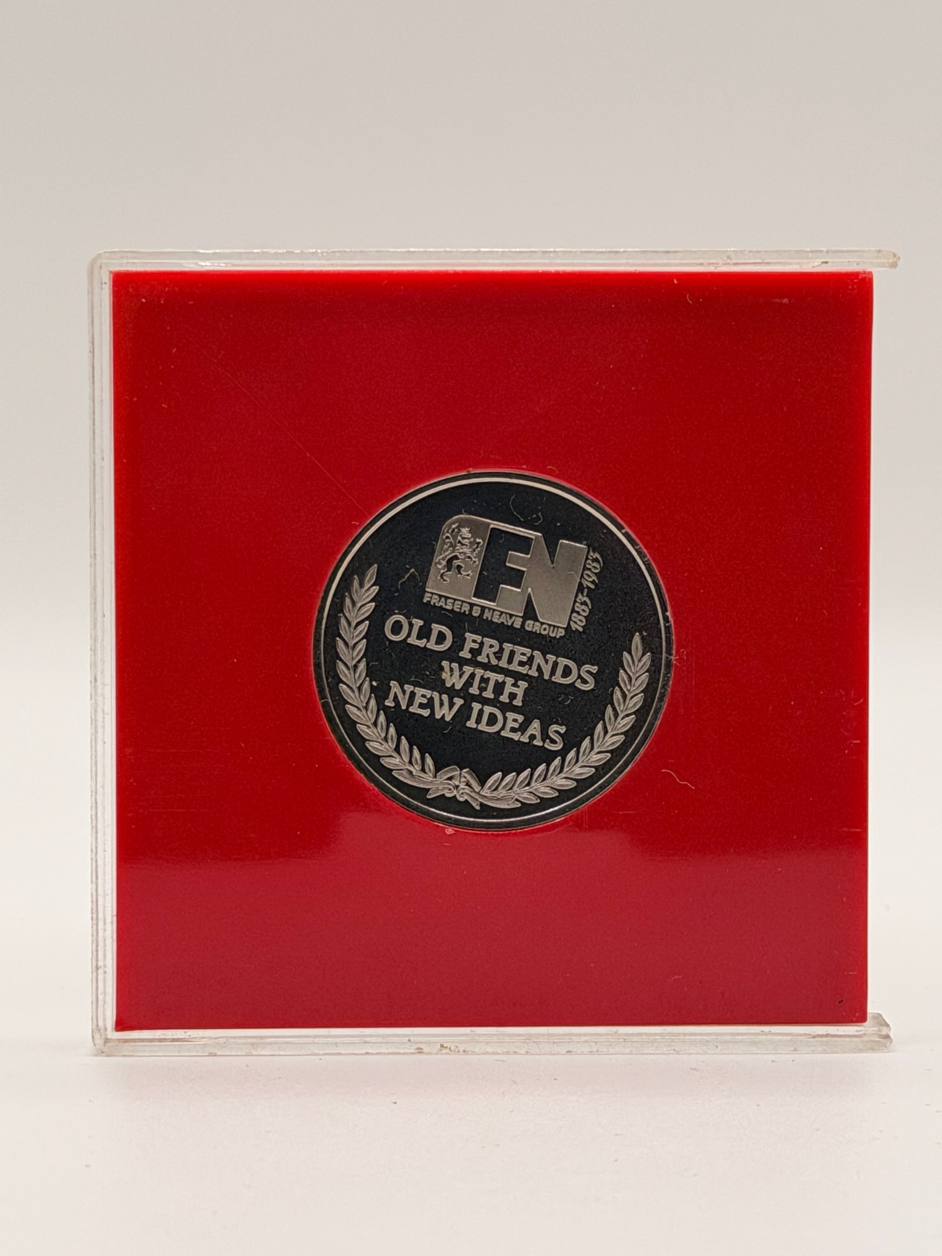 1883 - 1983 F&N Centennial Commemorative Issue Medallion