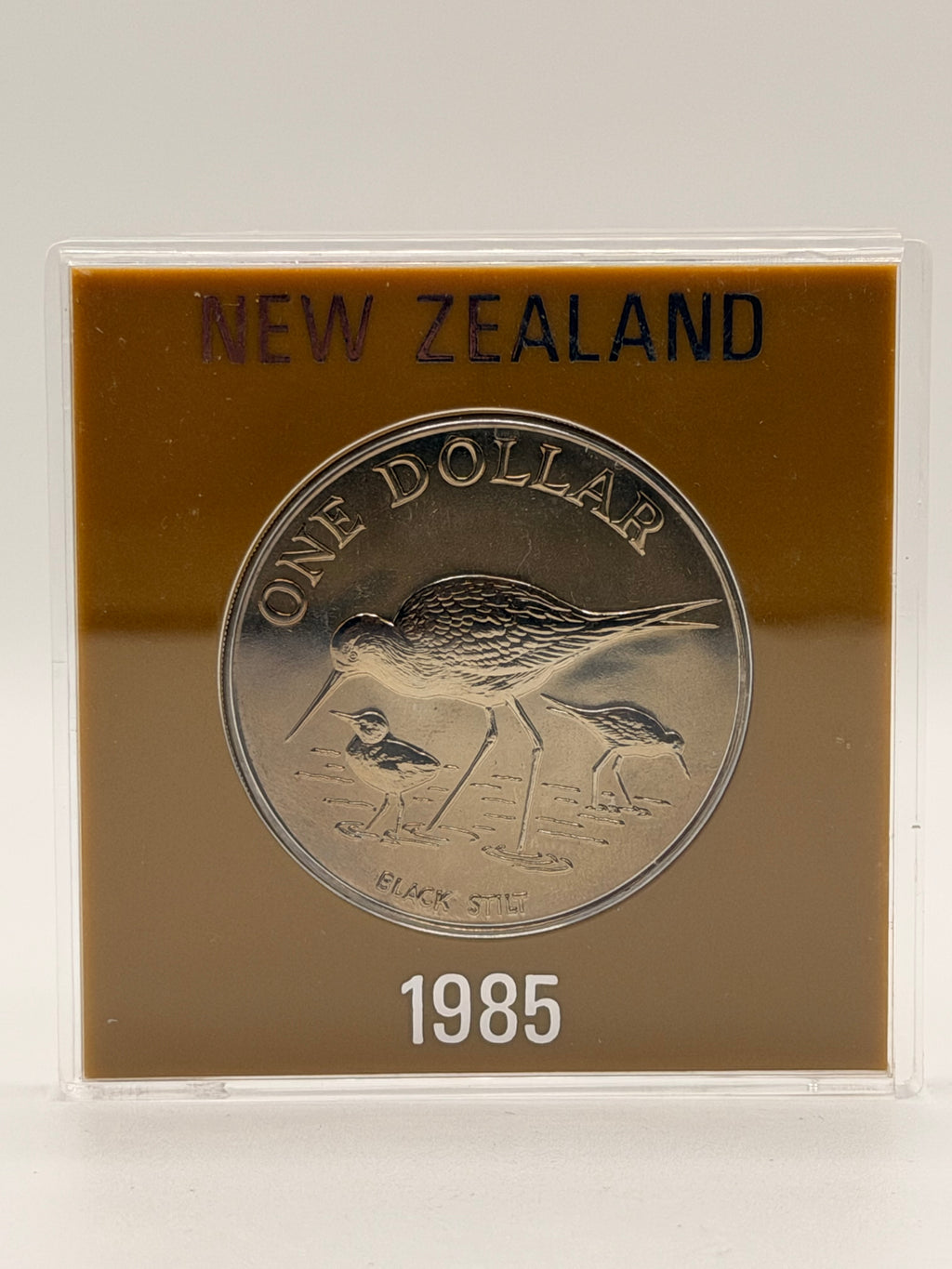 1985 New Zealand $1 Dollar Coin