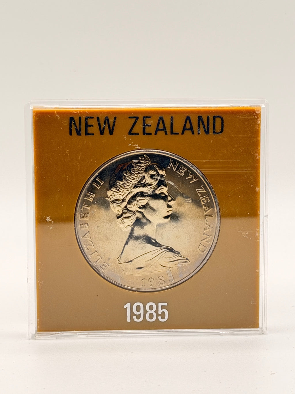 1985 New Zealand $1 Dollar Coin