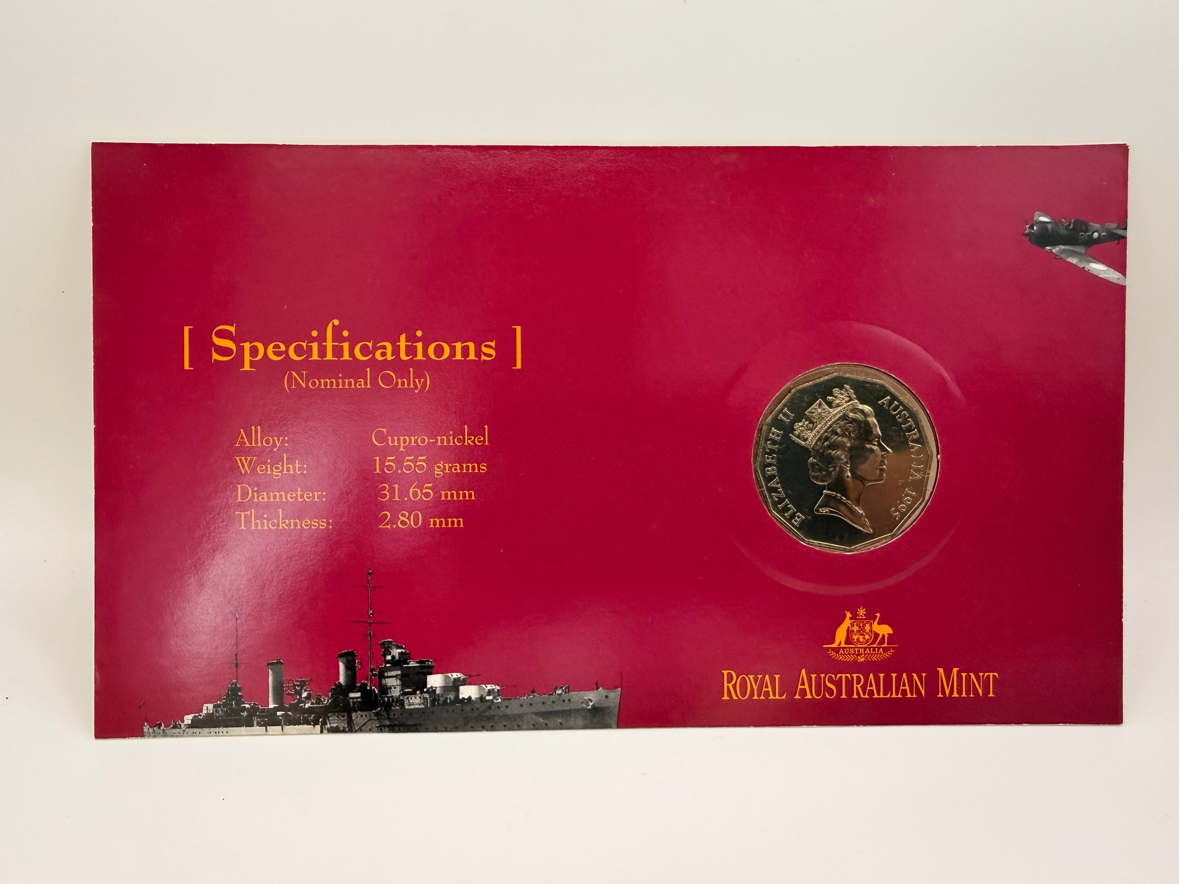 1995 Royal Australian Mint 50c Coin