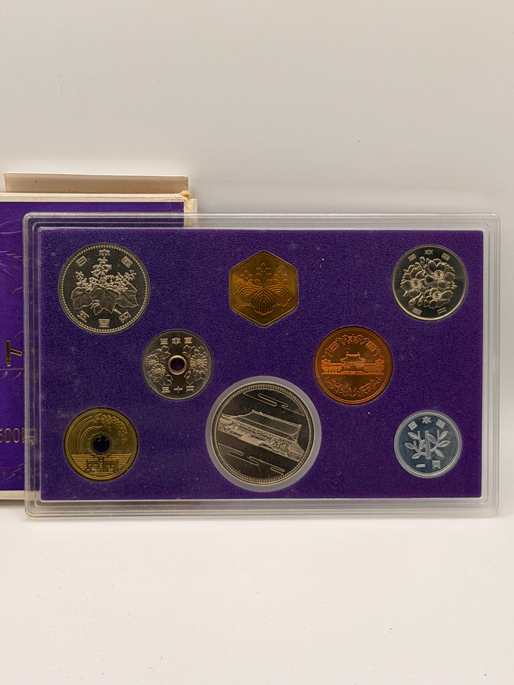 1986 Japan Mint Bureau Showa 61 Annual Proof Coin Set (昭和61年 貨幣セット)