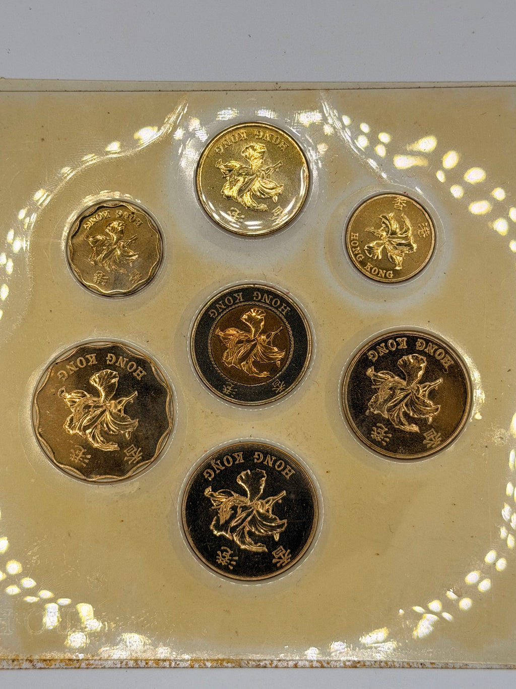 1997 Hong Kong Uncirculated Coin Set