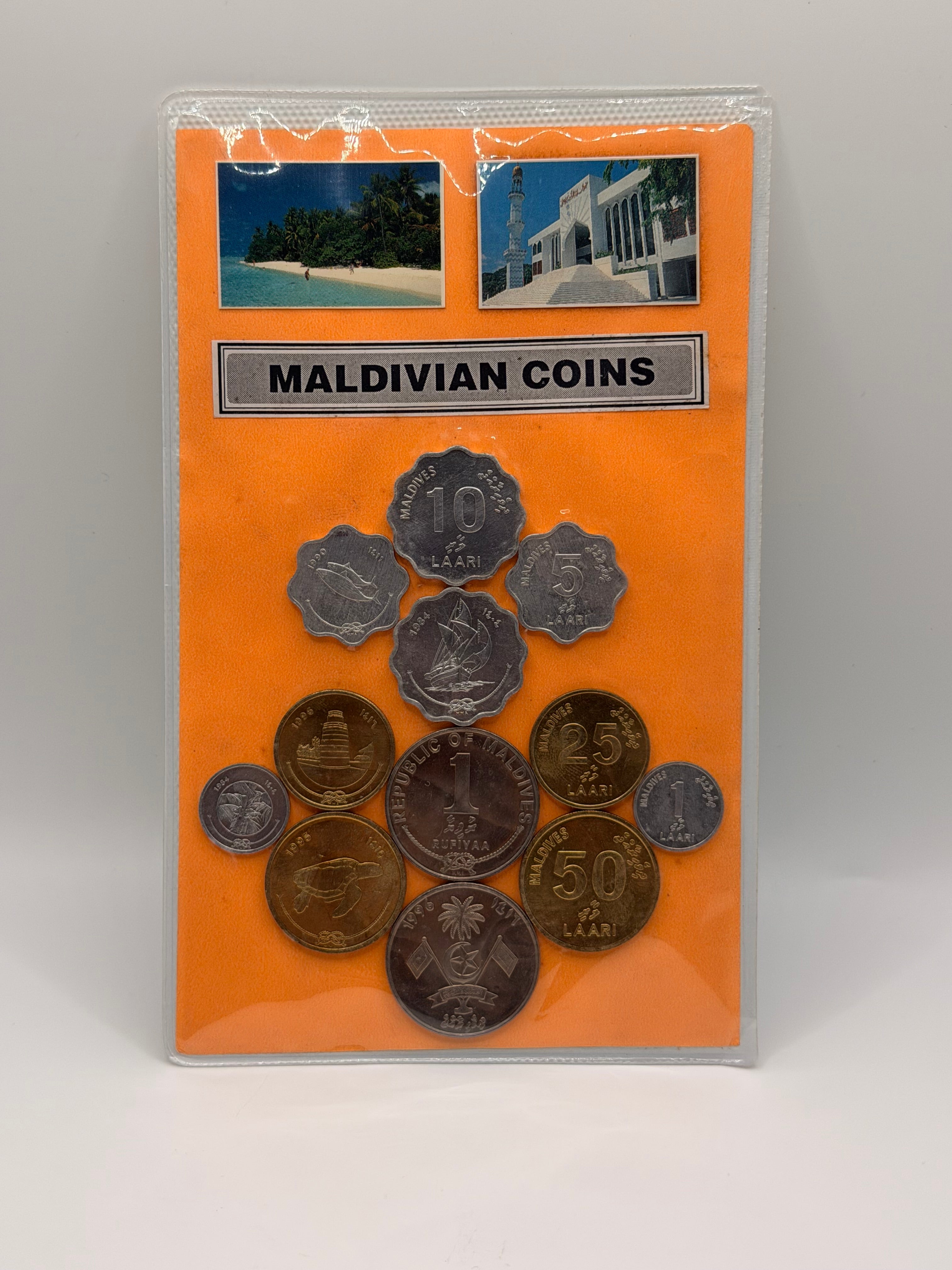 1996 Maldivian Uncirculated Coin Set