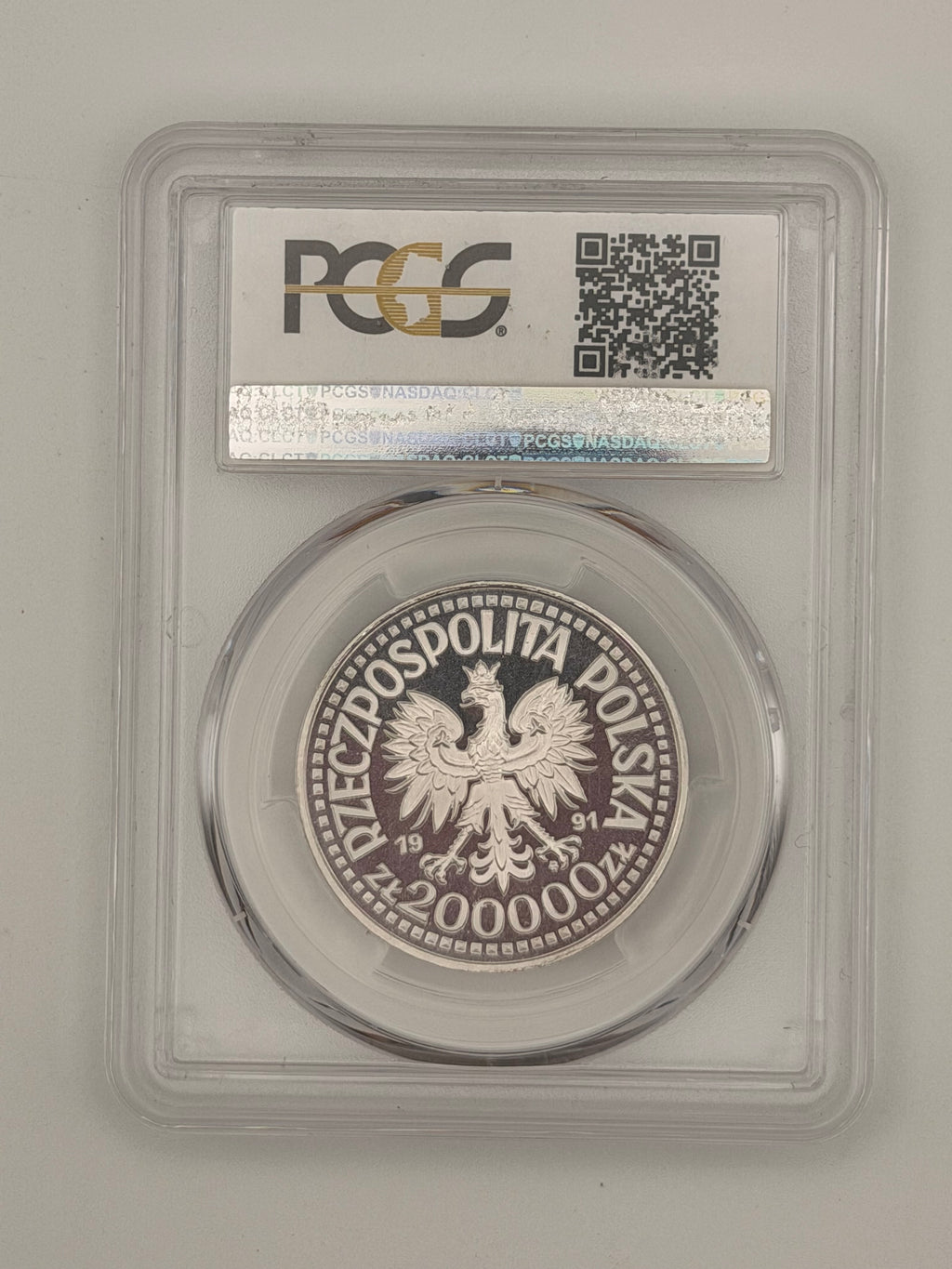 1991 Poland 200K SP69 Par-P641a Proba