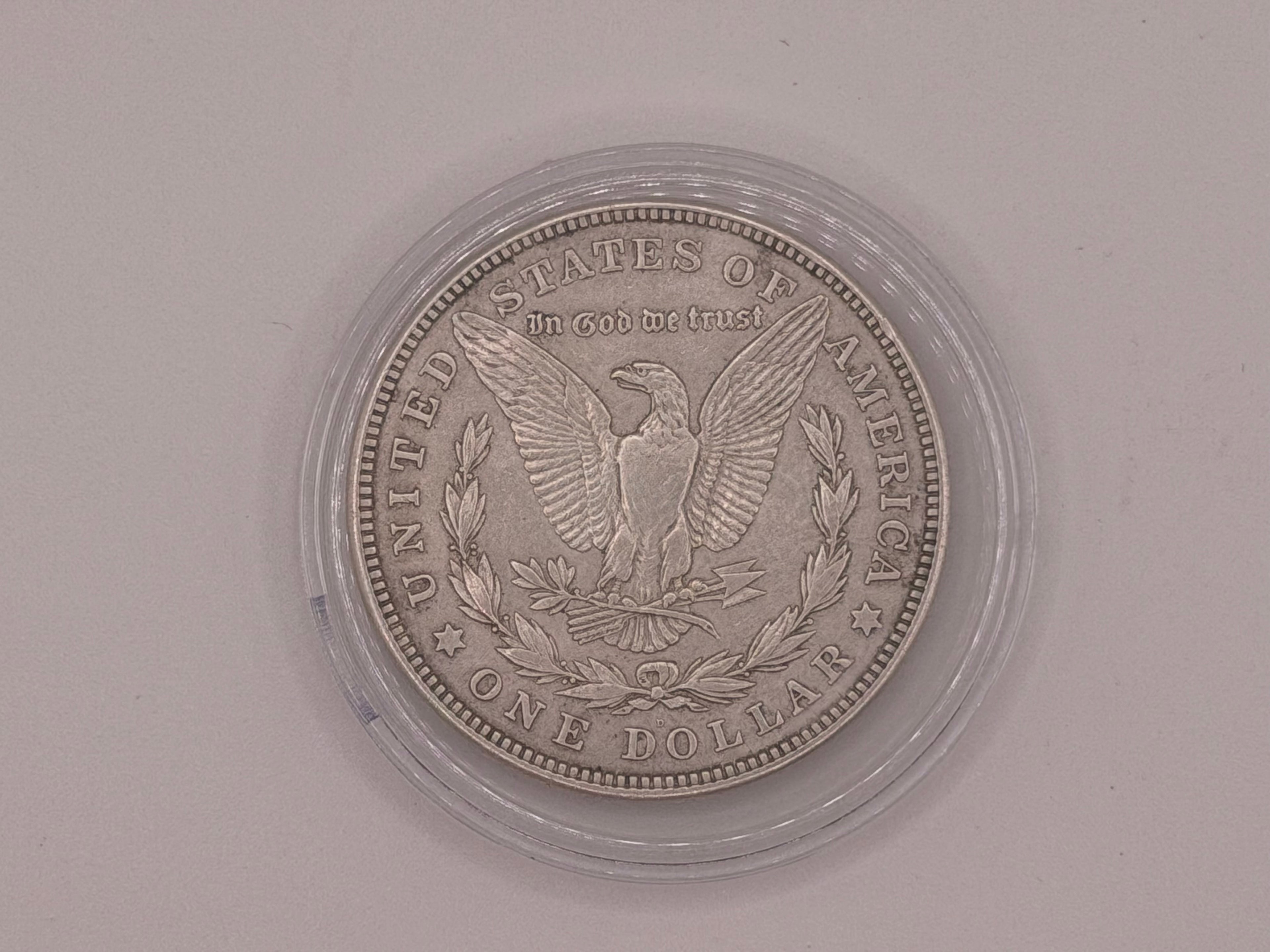 1921 US $1 Morgan Dollar Silver Coin