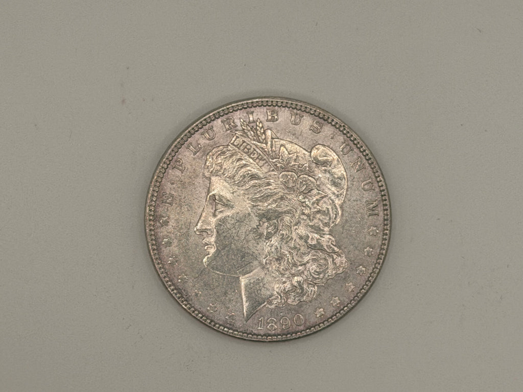 1890 US $1 Morgan Dollar Silver Coin