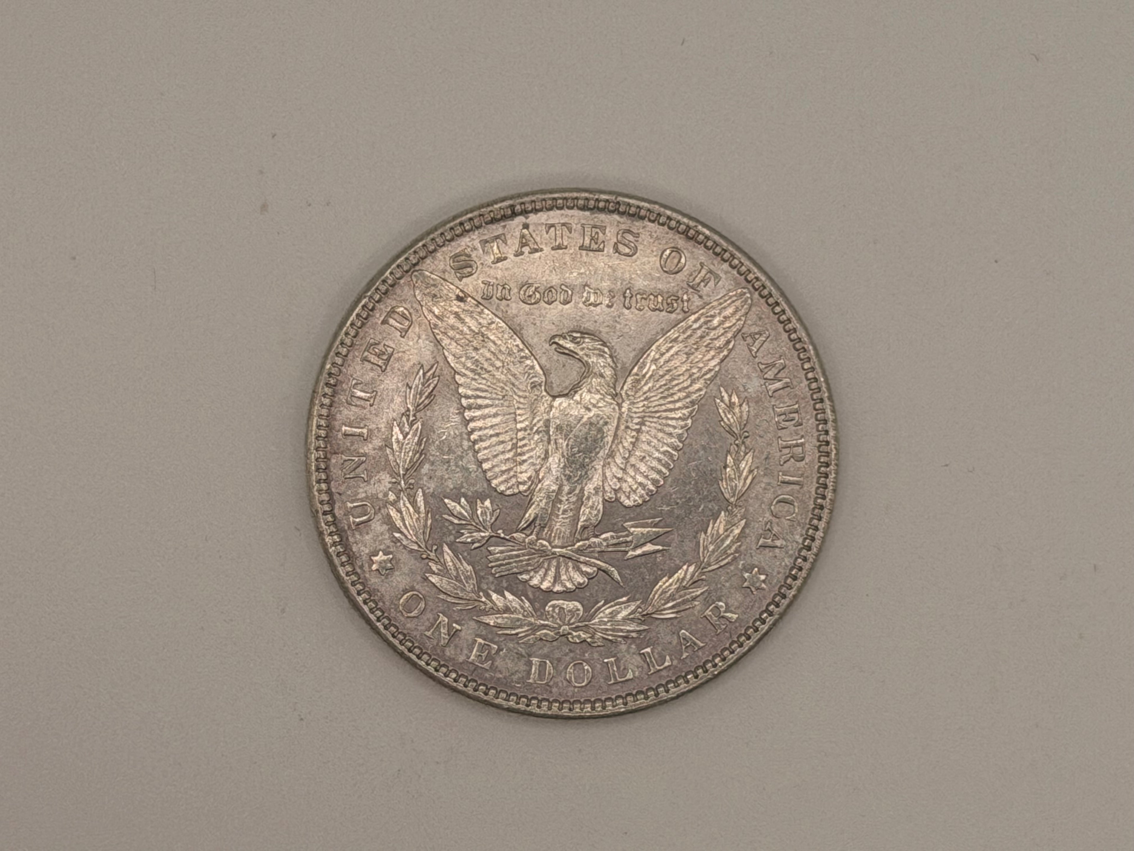 1890 US $1 Morgan Dollar Silver Coin