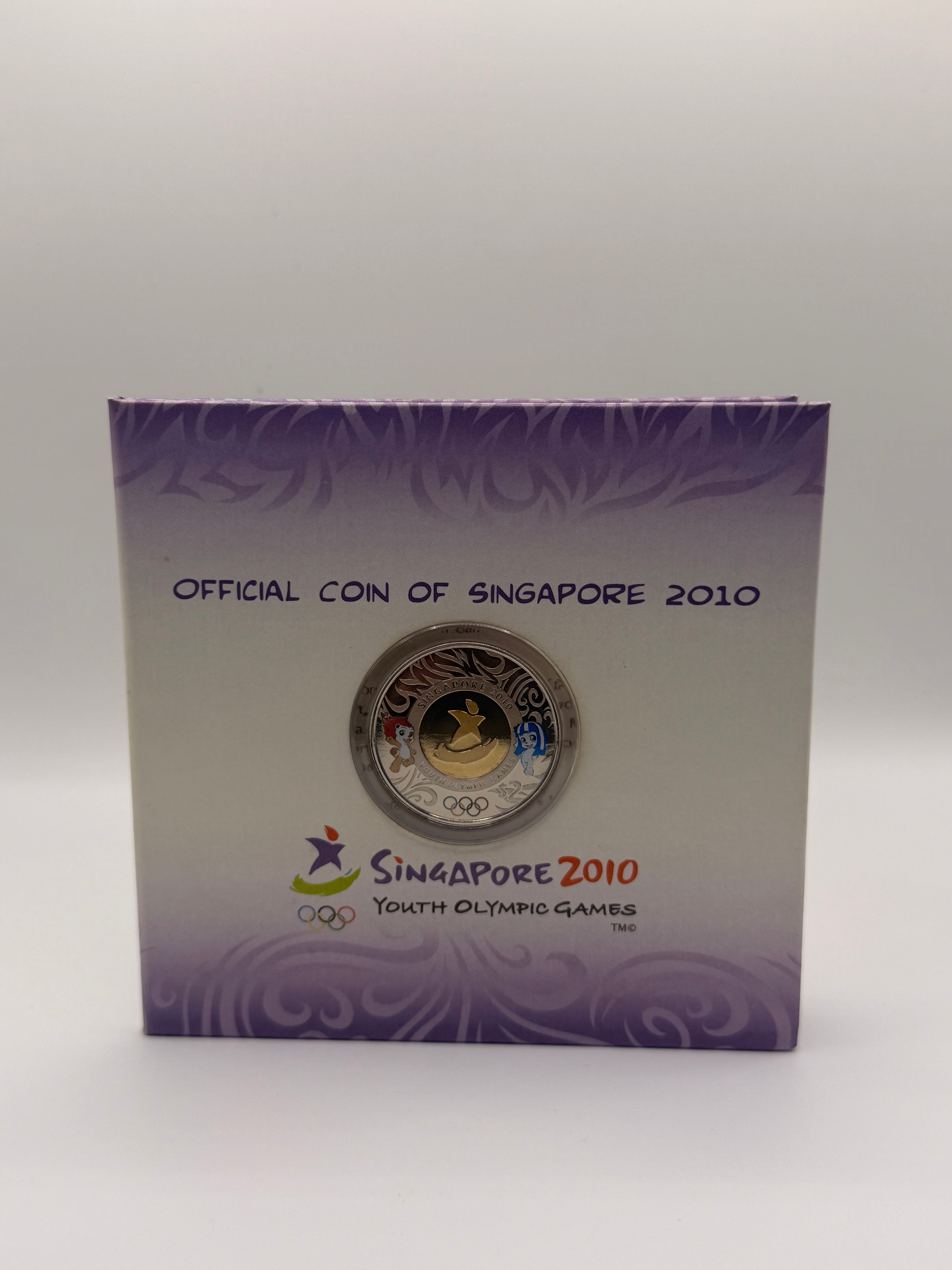 2010 Singapore Youth Olympic Games $2 Bi-Metal Brilliant Uncirculated Coin
