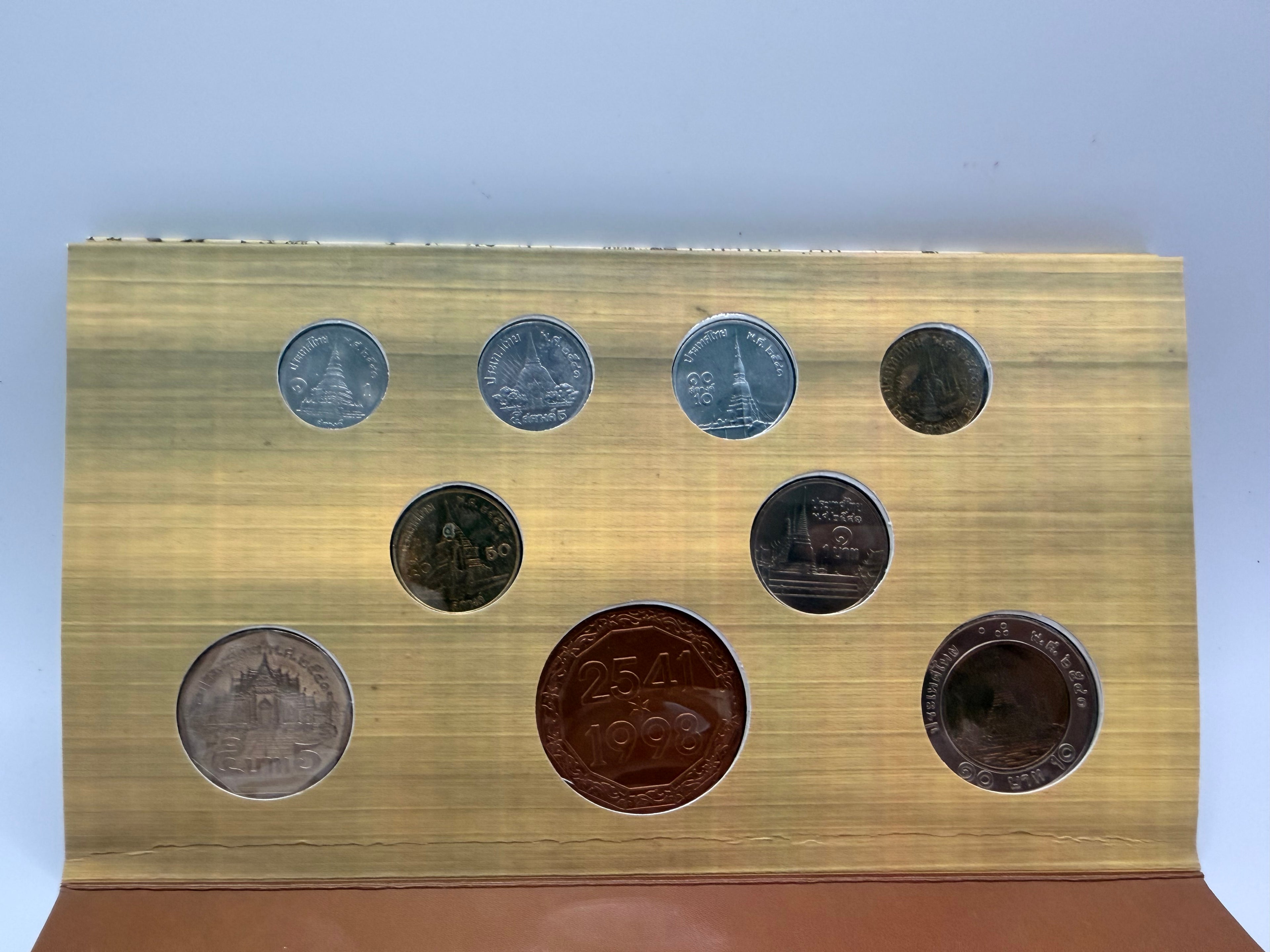 1998年泰国流通硬币套装（虎年）