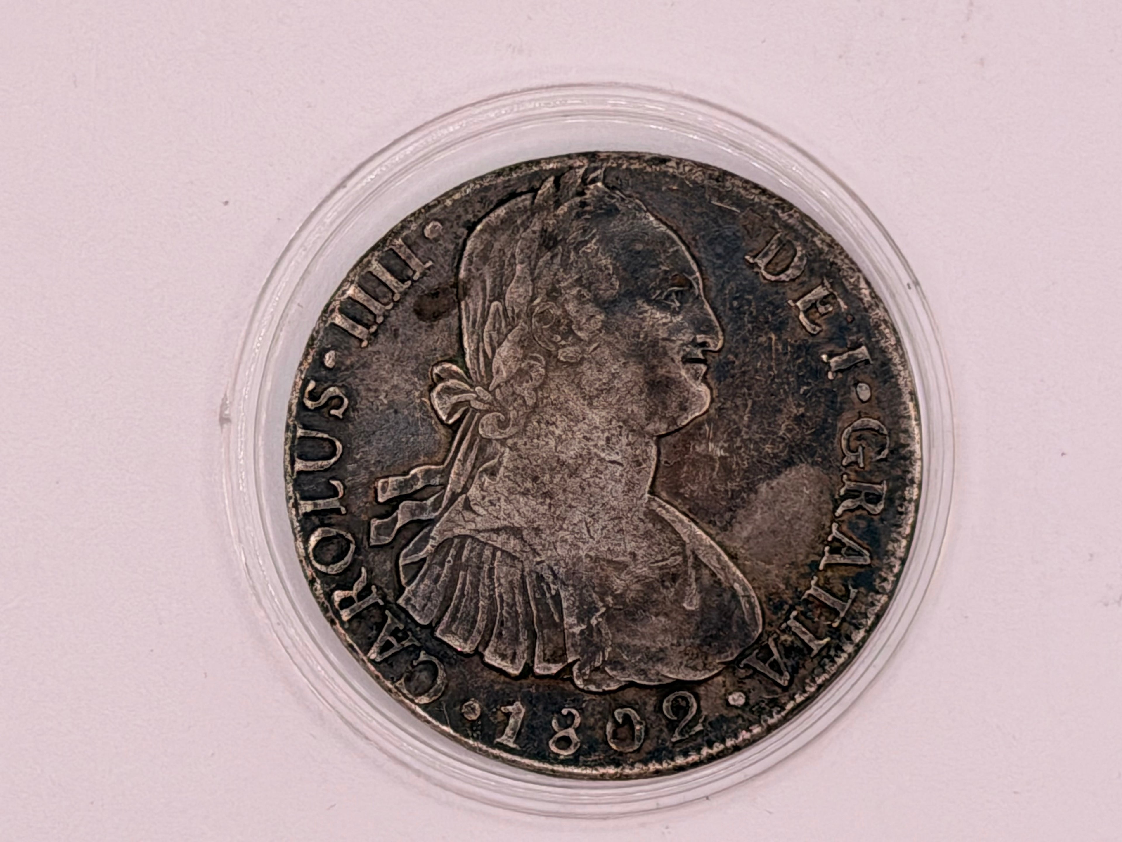 1802 Mexico 8 Reales Coin