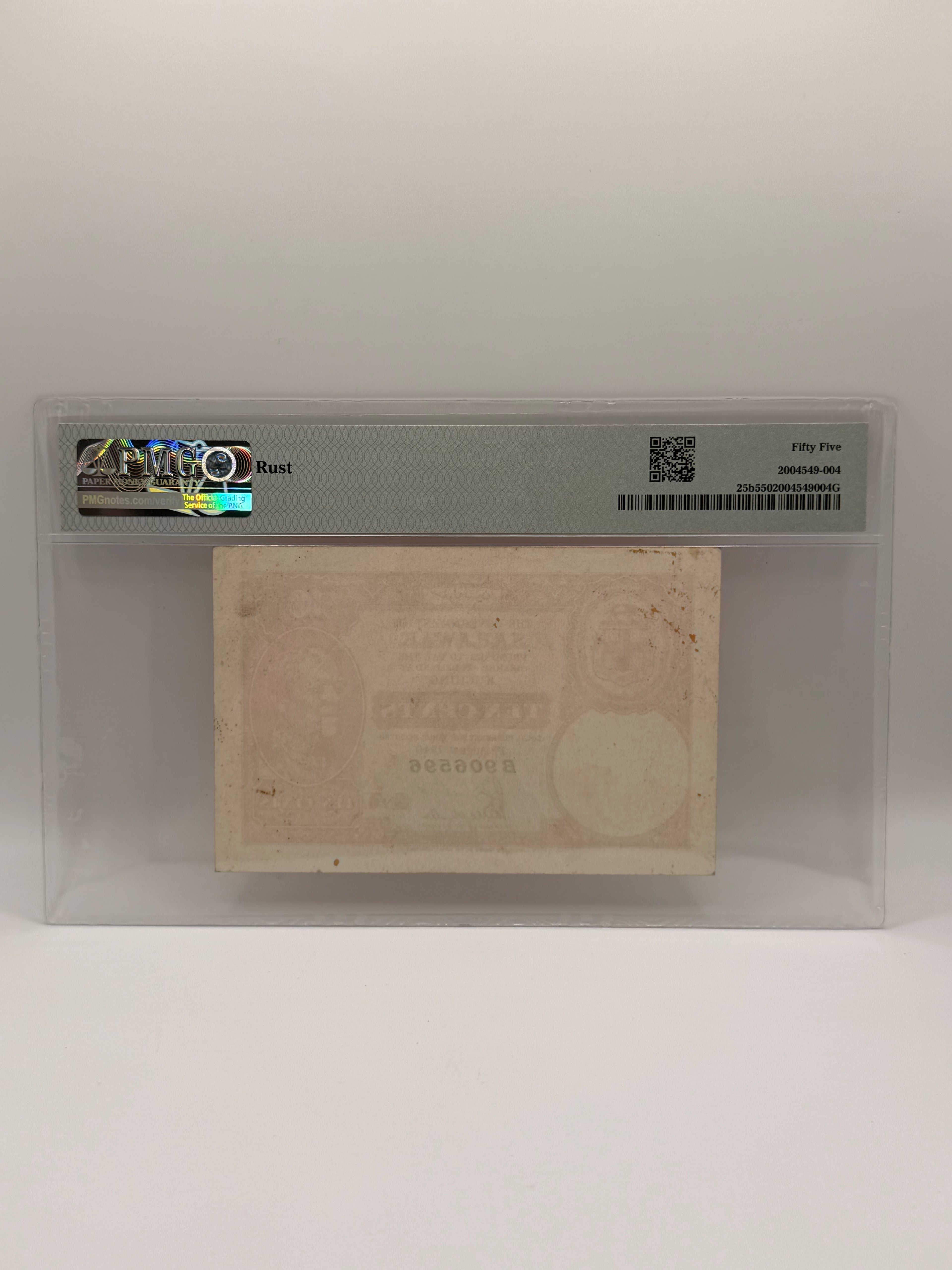 1940 Malaysia Sarawak Government of Sarawak 10C Banknote