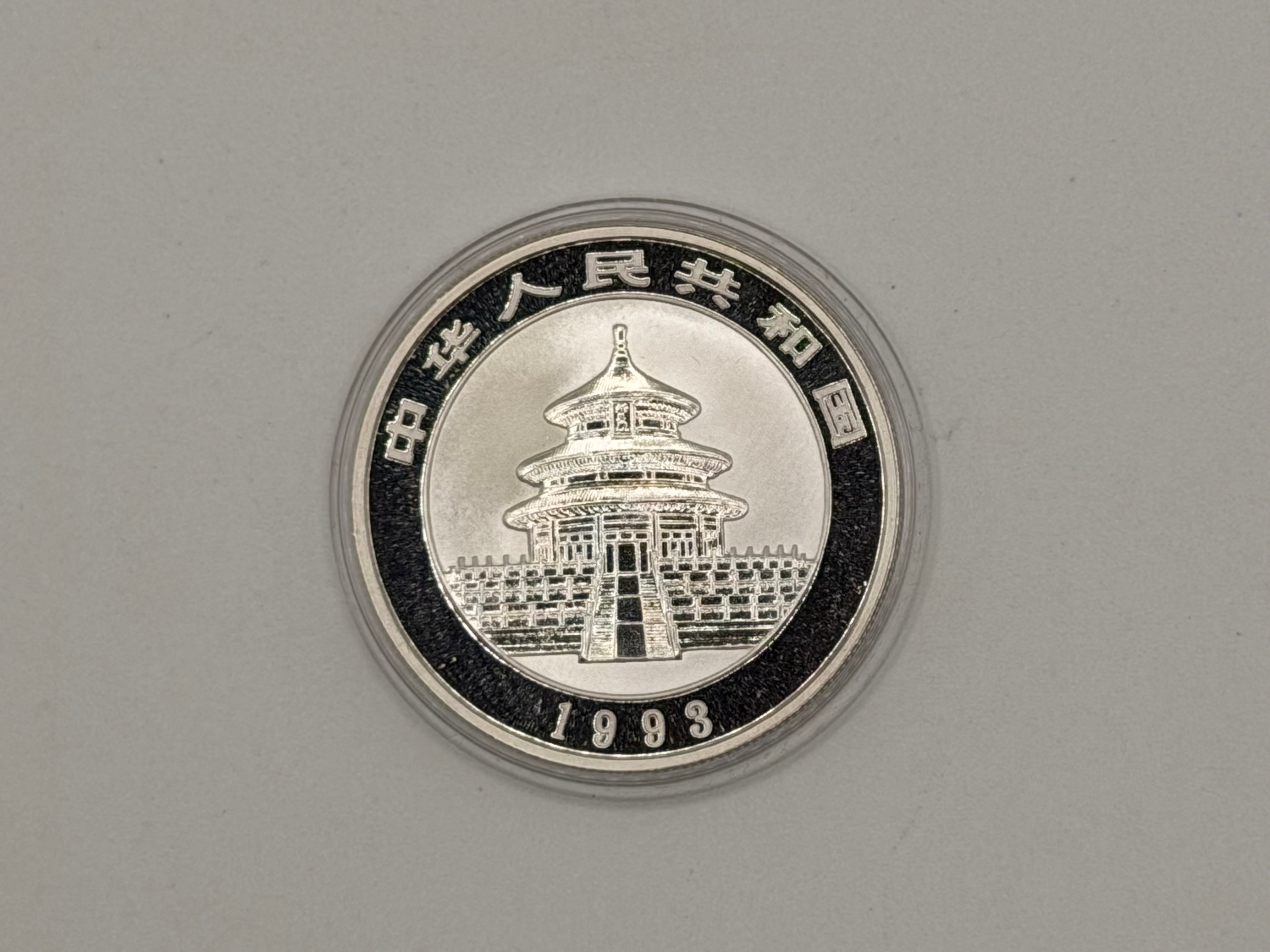 2013 China Panda 5 Yuan 1/2 Oz Silver Coin