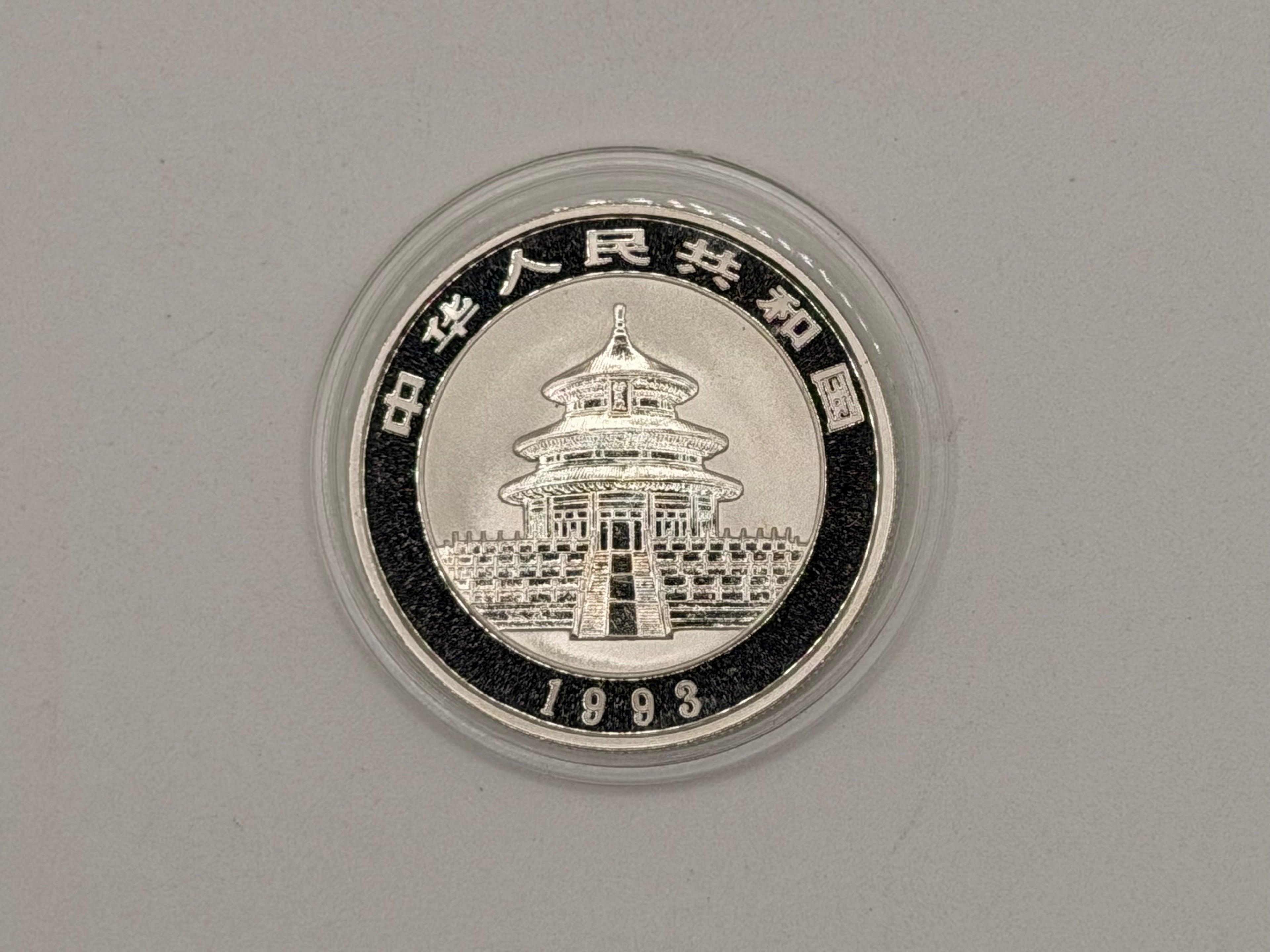 2013 China Panda 5 Yuan 1/2 Oz Silver Coin