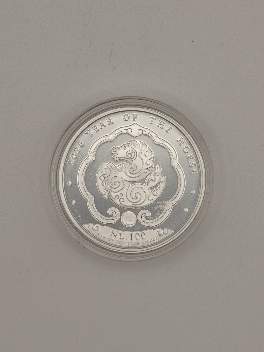 2026 Bhutan 200 Ngultrum Year of the Horse Silver Coin