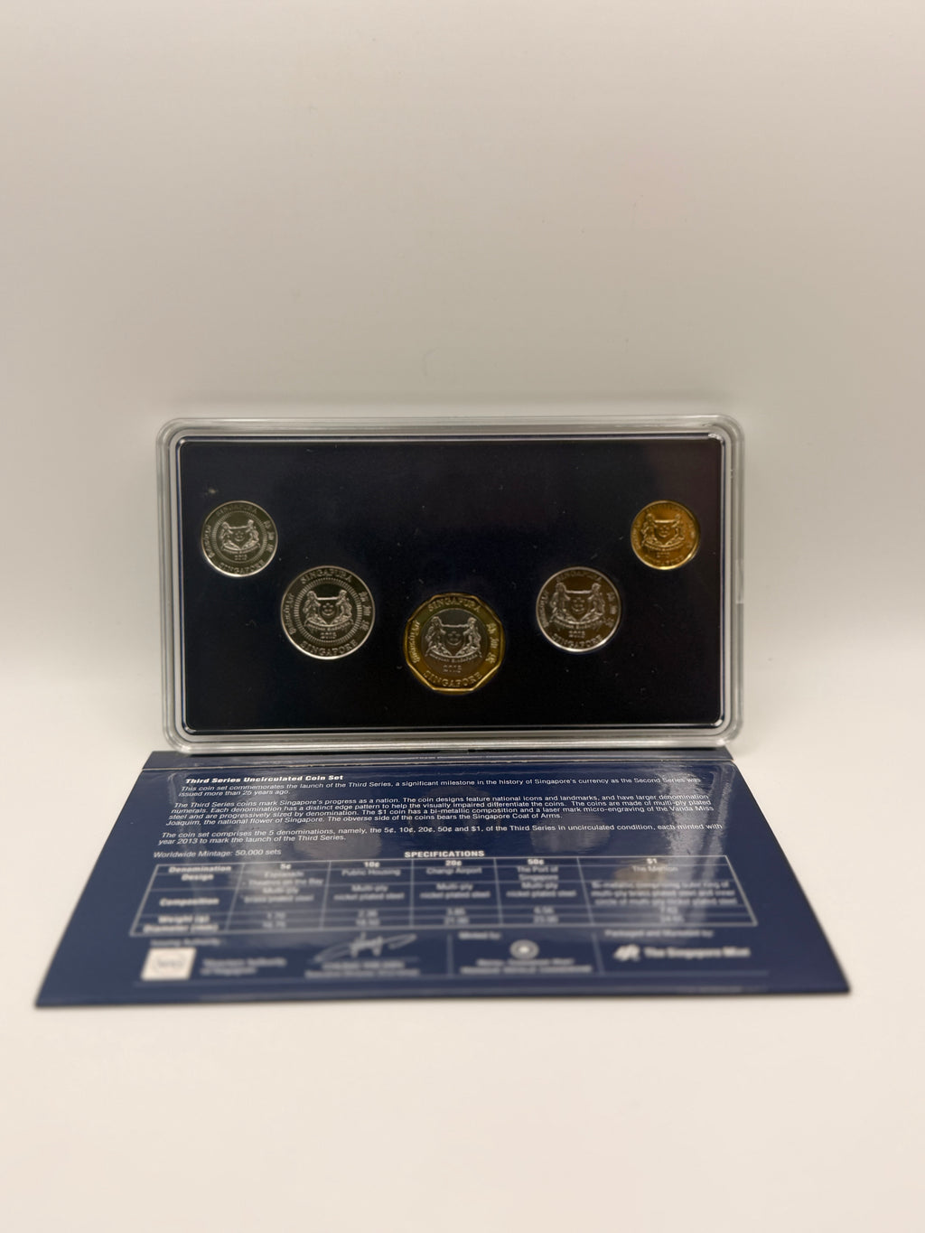 2013 Singapore Third Series Uncirculated Coin Set