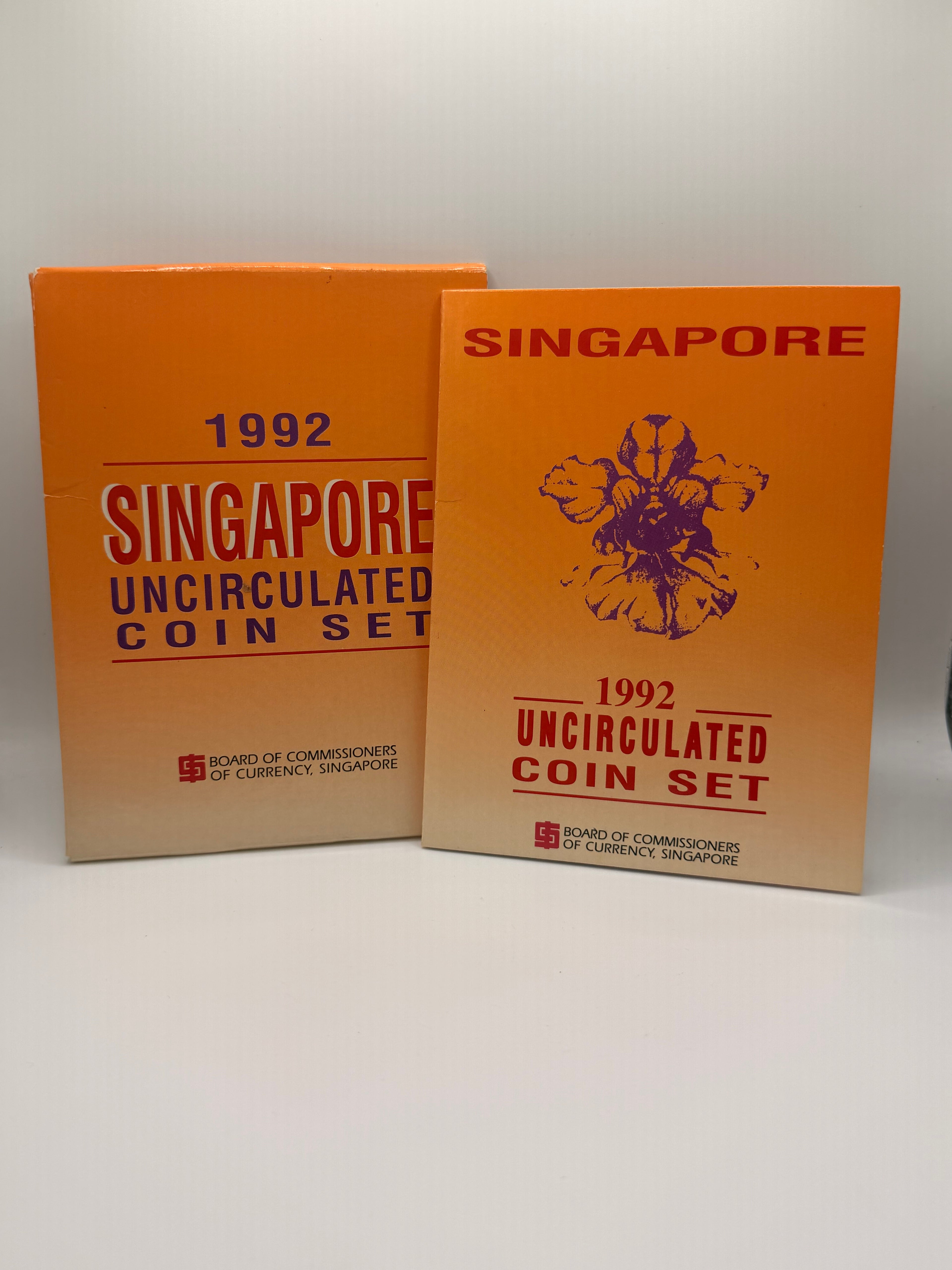 1992 Singapore Uncirculated Coin Set