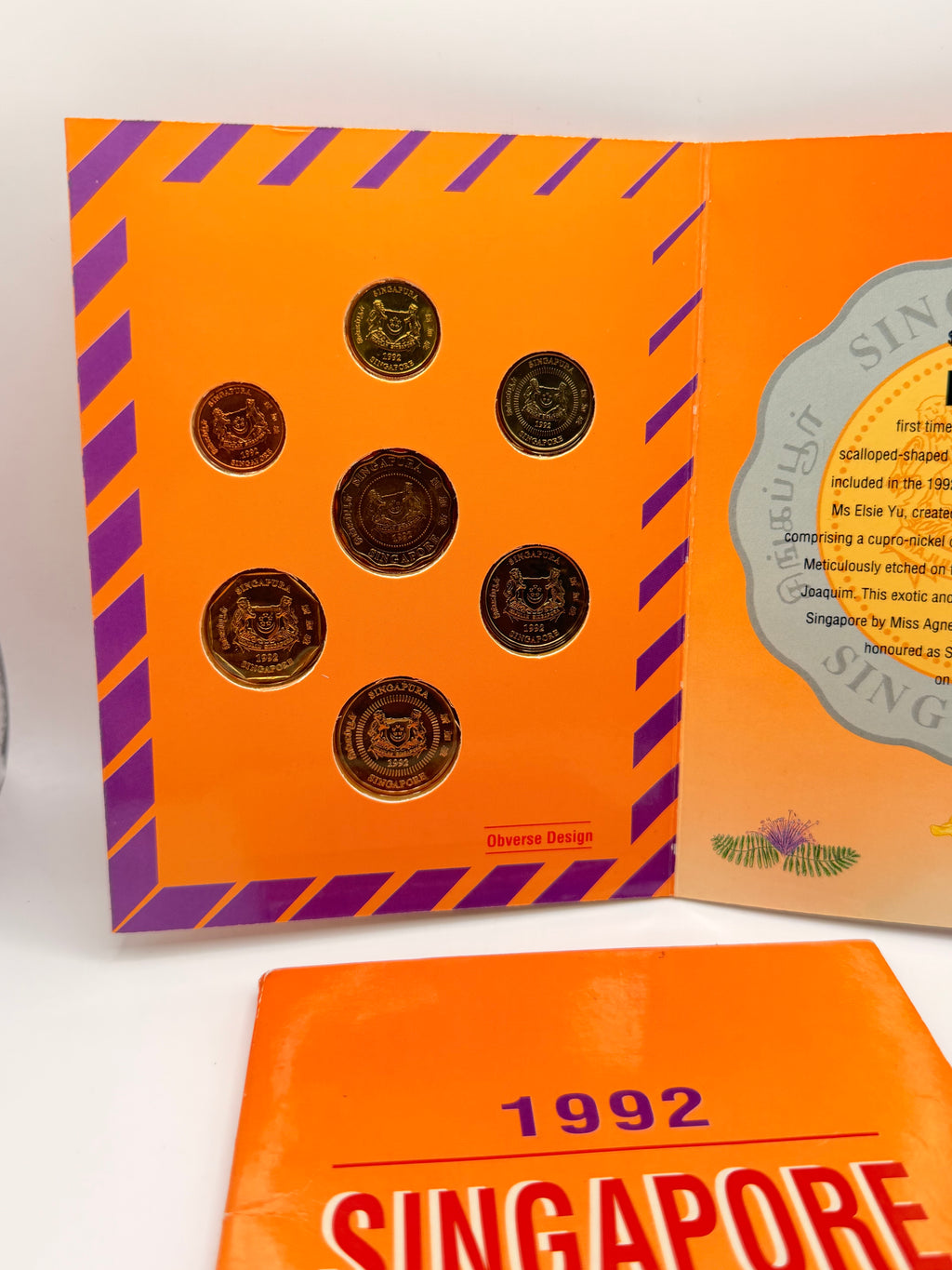 1992 Singapore Uncirculated Coin Set