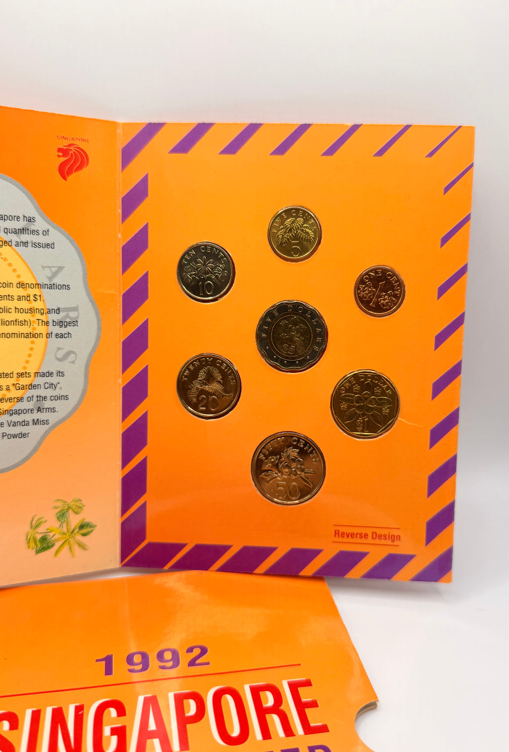 1992 Singapore Uncirculated Coin Set
